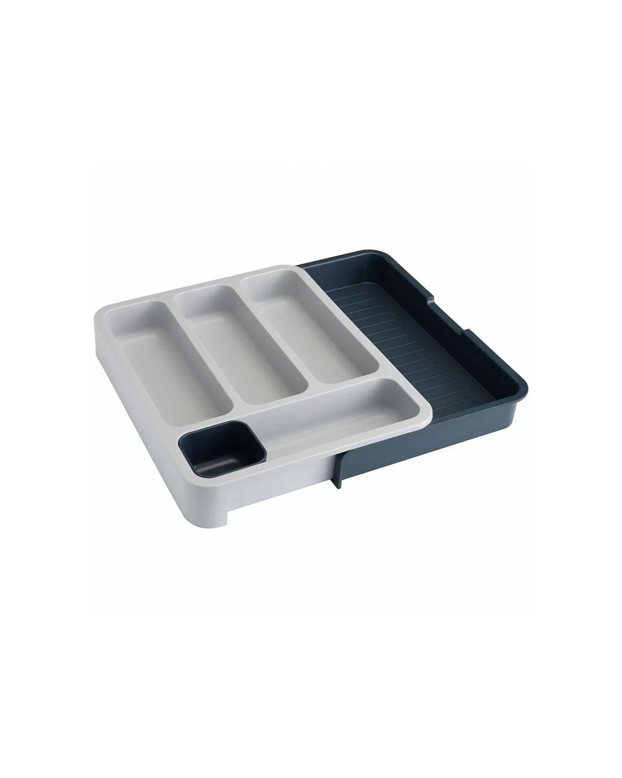 1 Joseph Joseph DrawerStore Expandable Cutlery Tray - Grey, 1 of 3