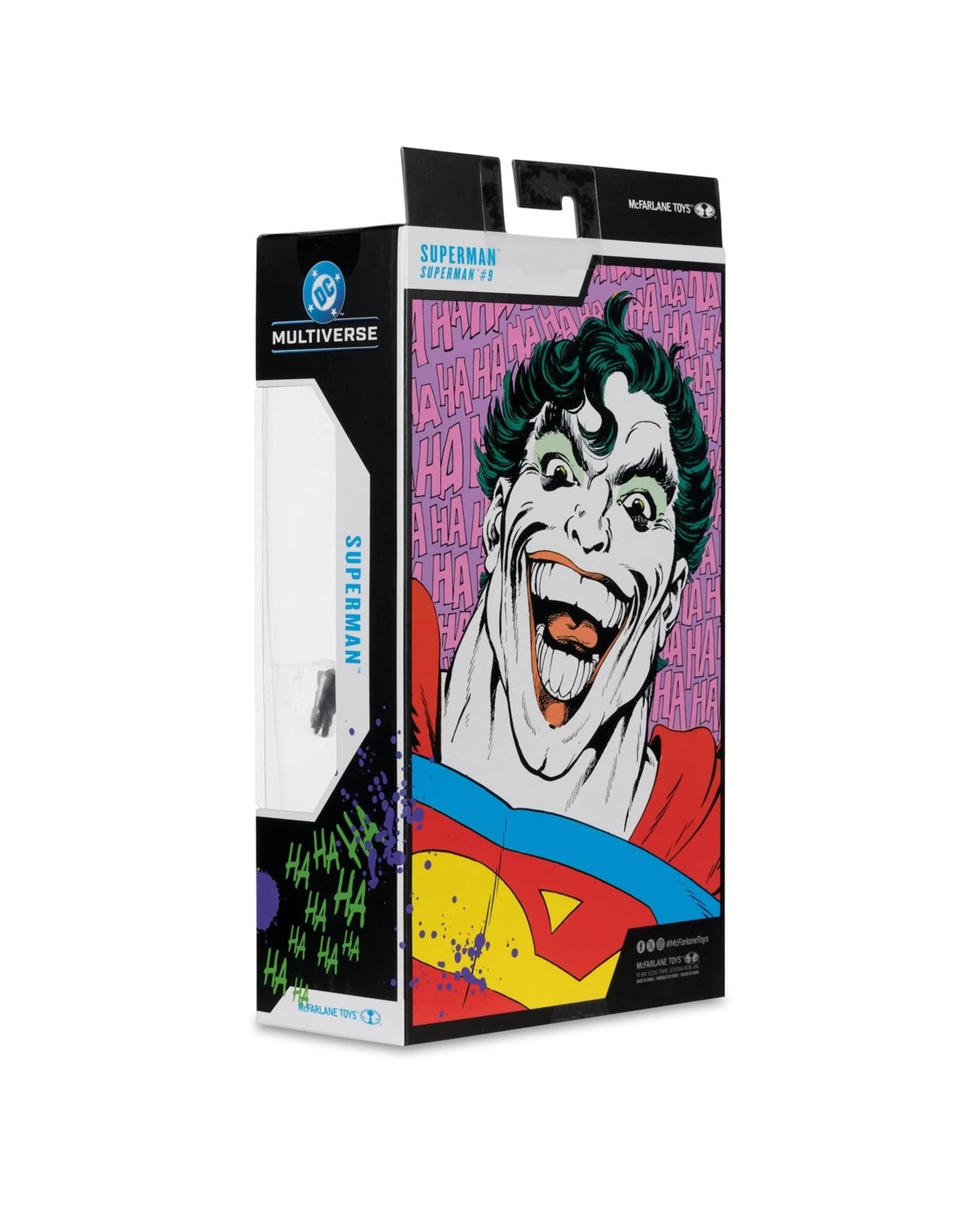 9 DC Multiverse Gold Label Superman #9 Superman - Jokerized -  7 inch Action Figure, 9 of 9