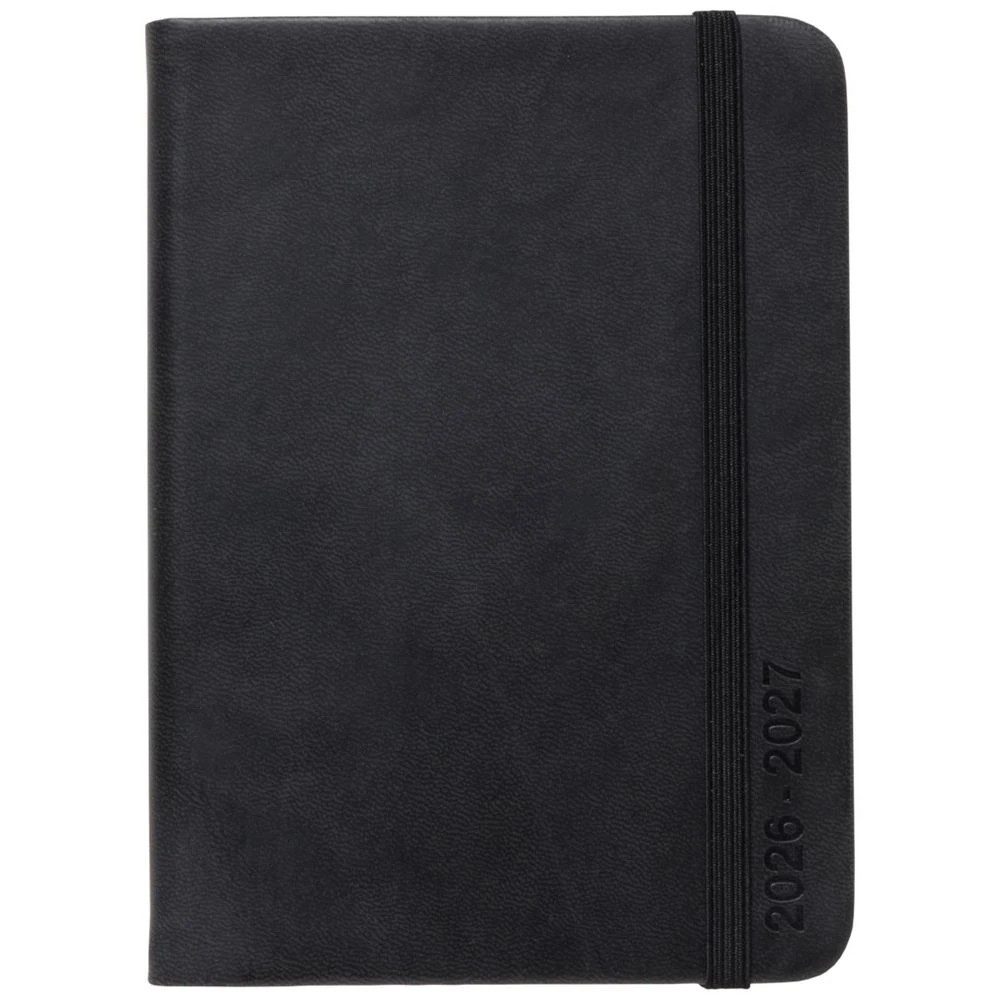 2 J.Burrows A6 Week to View PU FY26/27 Diary Black, 2 of 6