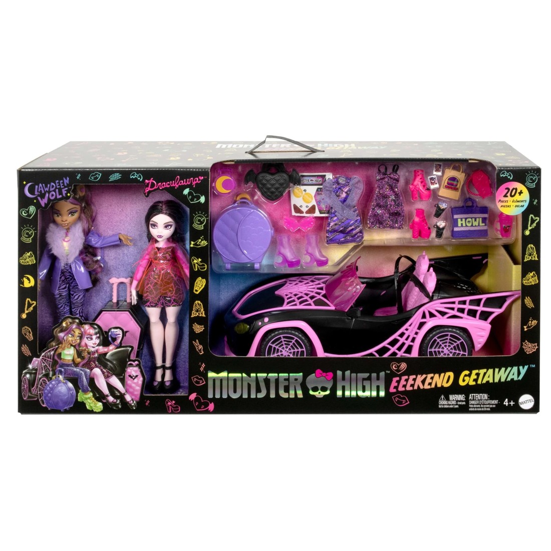 1 Monster High Eeekend Getaway Playset, 1 of 6