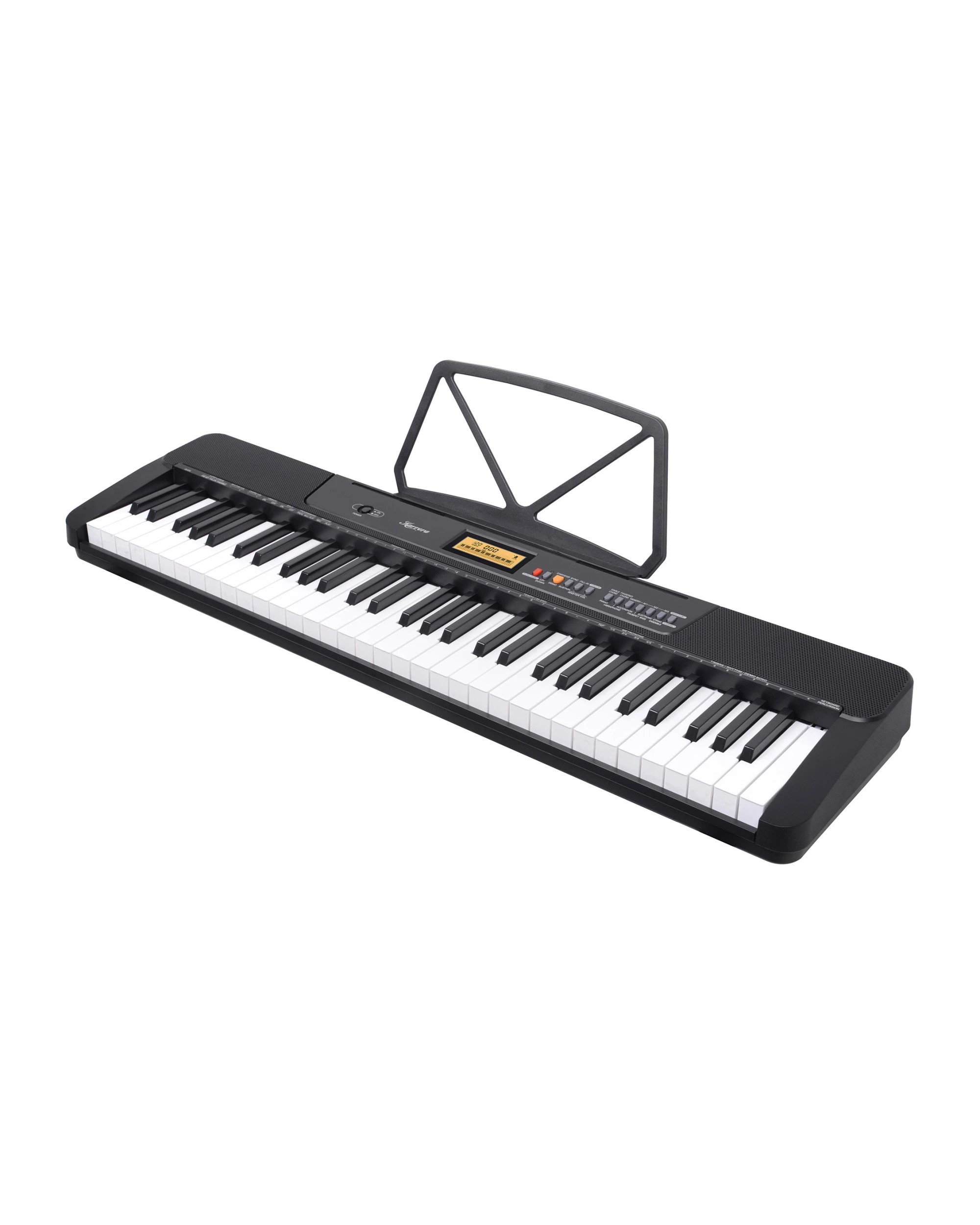 5 Karrera 61-Key Electronic Piano Keyboard with LCD and Touch Response in Black CHJ-291 - Black, 5 of 7