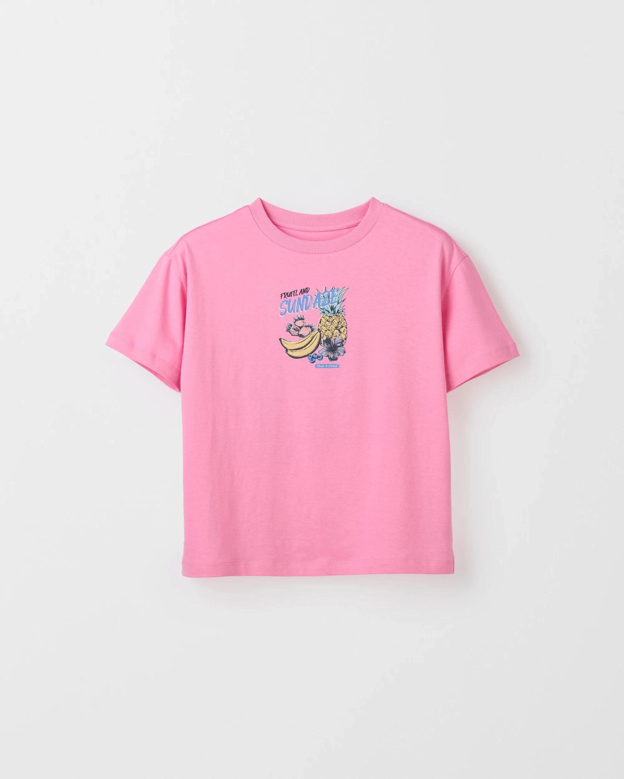 5 Target Kids Australian Cotton Print T-Shirt FRUIT PINK, 5 of 7