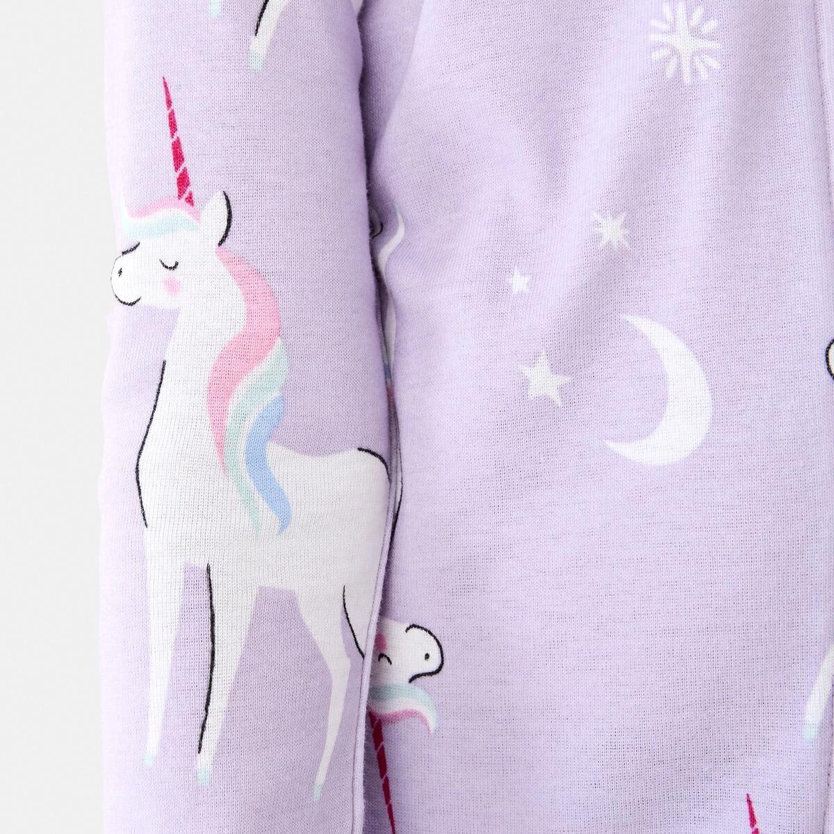 5 Rib All-In-One Sleepsuit Pur Uni, 5 of 9