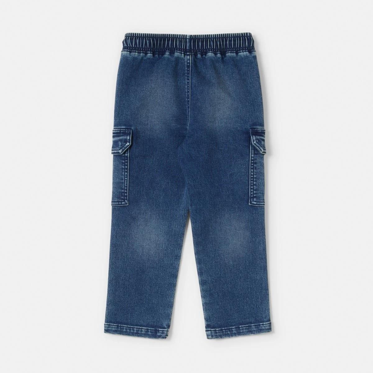 9 Denim Cargo Pants DARK WASH, 9 of 9