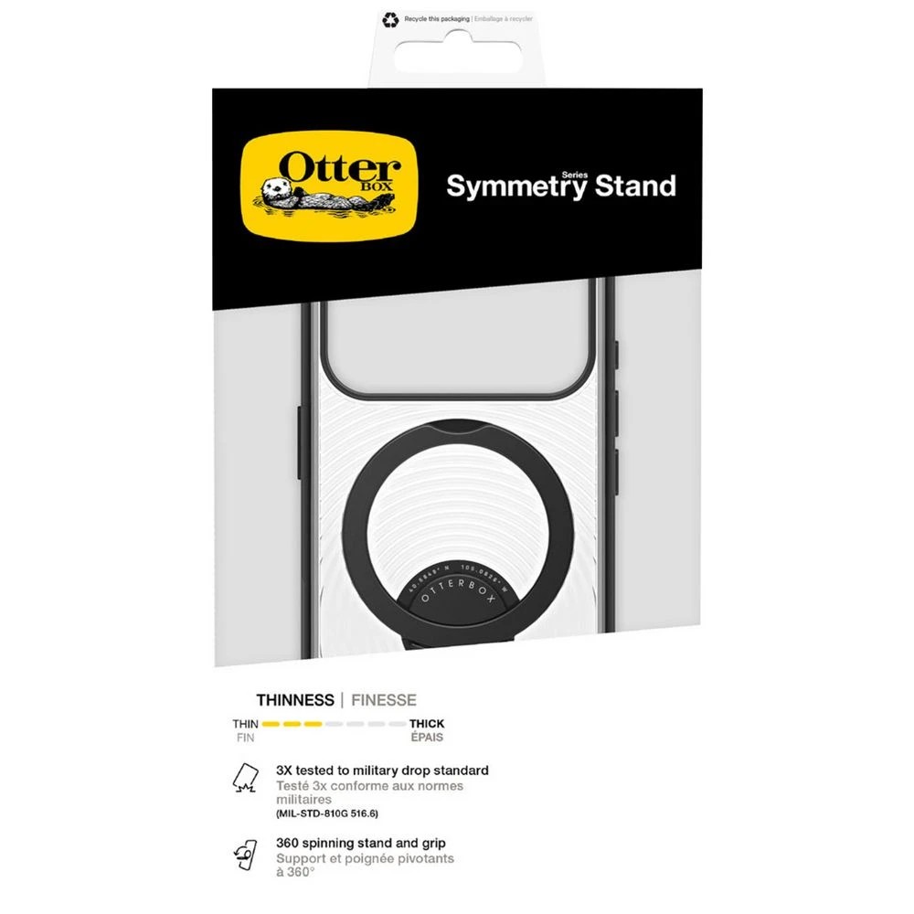 6 OtterBox Symmetry Stand Case iPhone 18 Pro Black, 6 of 6