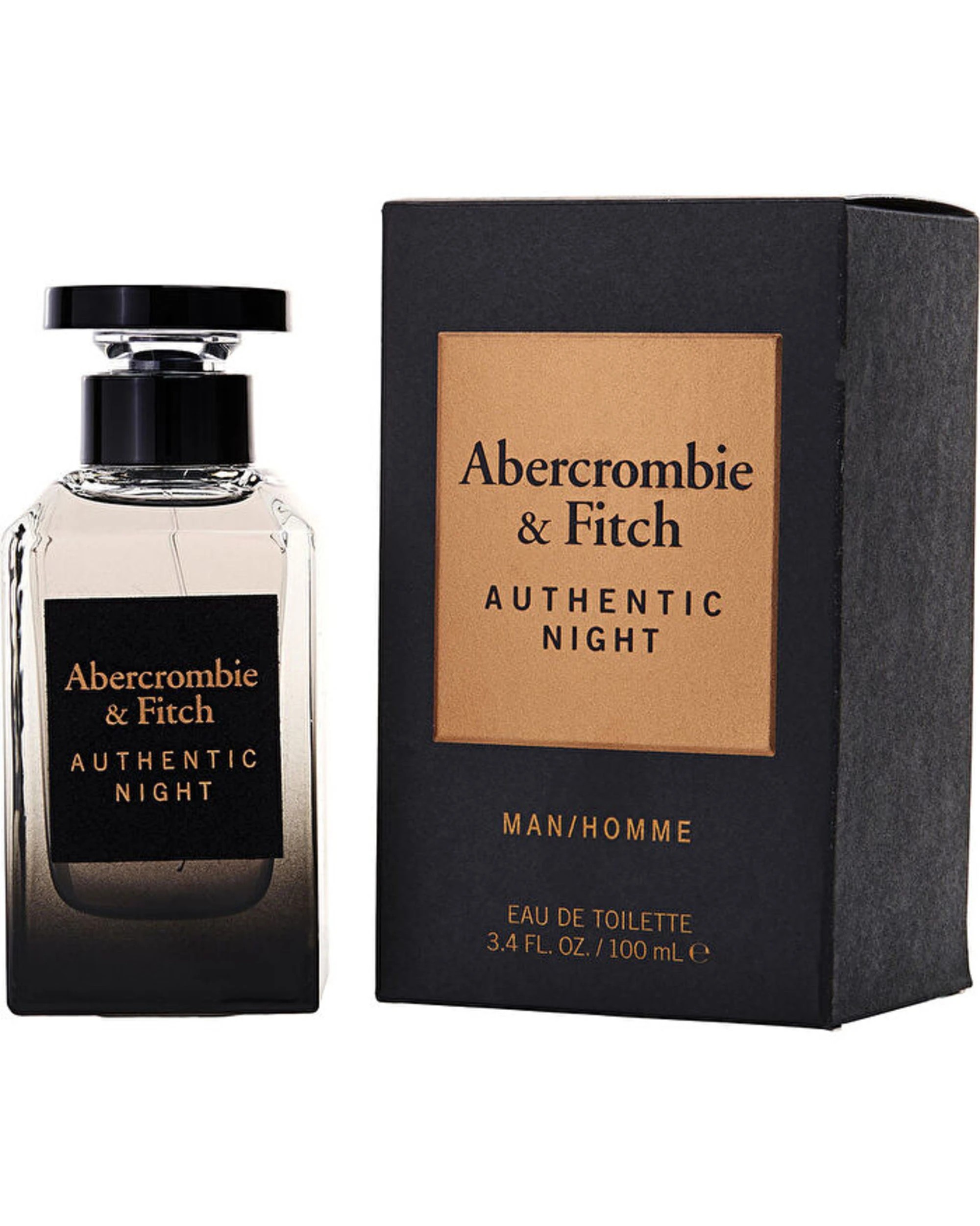 1 Abercrombie & Fitch Authentic Eau De Toilette Spray 100ml/3.4oz, 1 of 1
