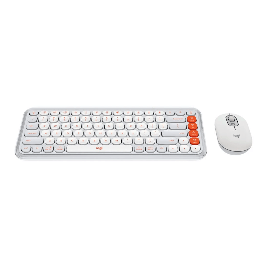 2 Logitech POP Icon Keyboard and Mouse Combo Off White, 2 of 10