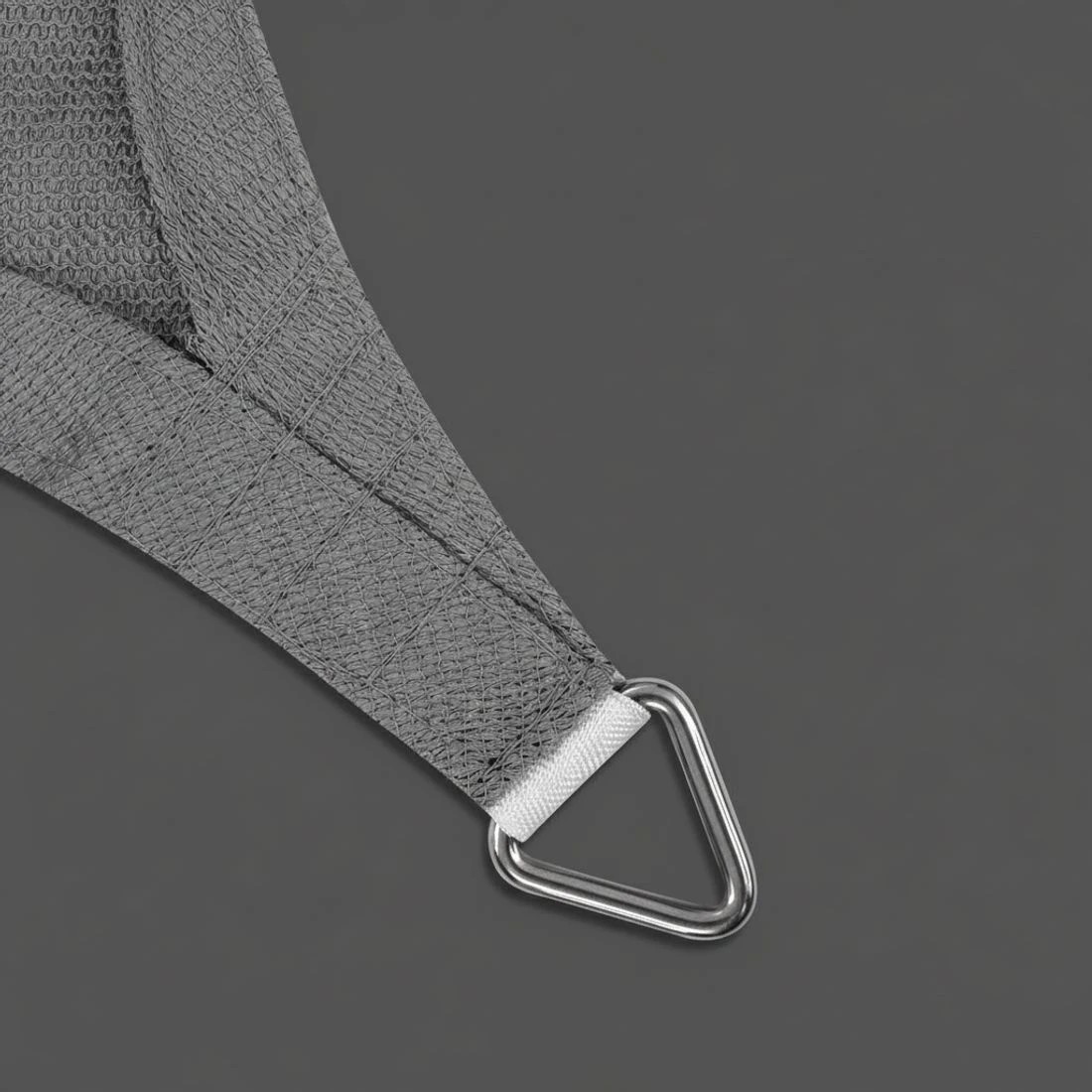 6 Instahut Sun Shade Sail Shadecloth Canopy Rectangle 280gsm 4x6m - Grey, 6 of 7