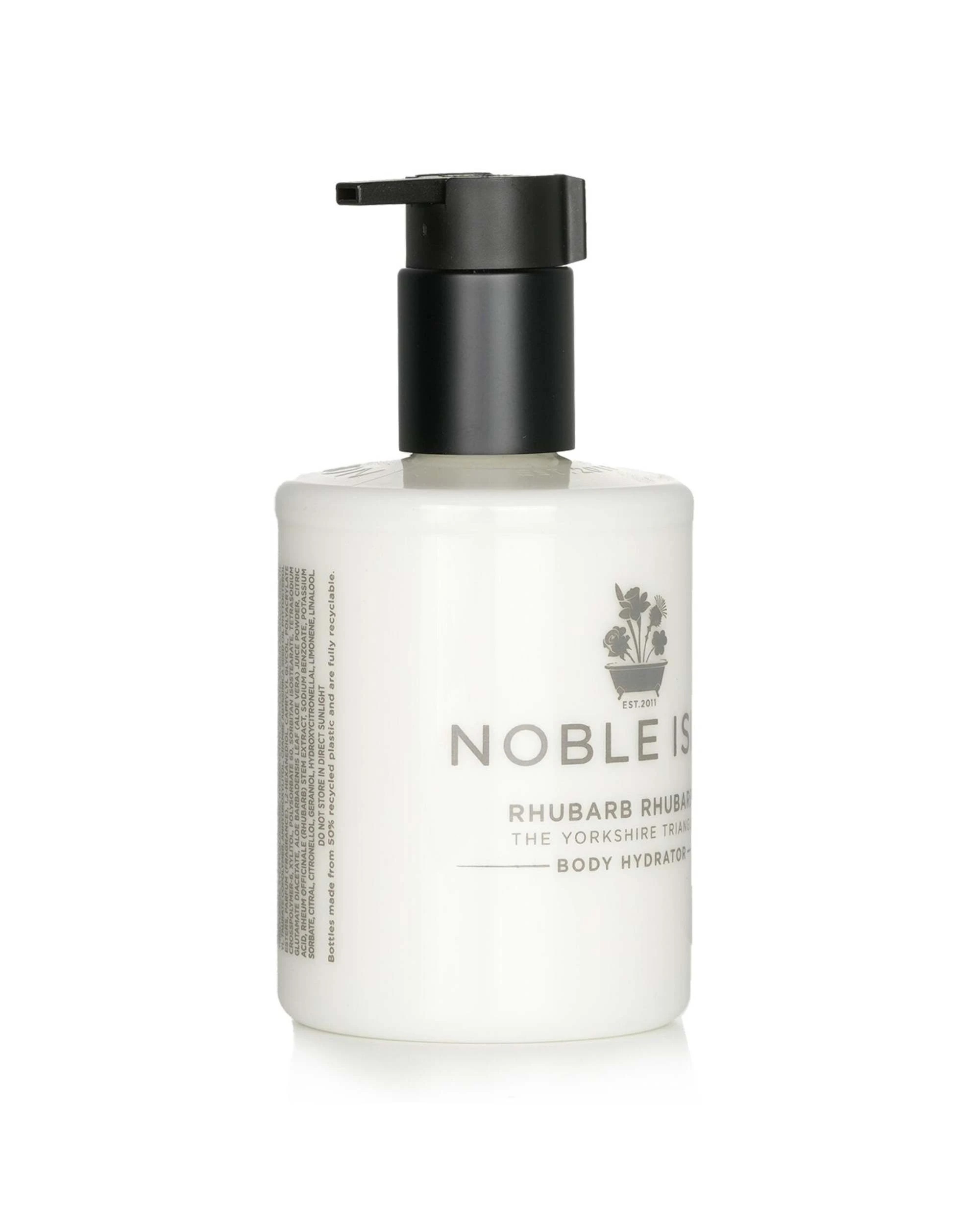 2 Noble Isle Rhubarb Rhubarb Body Hydrator 250ml/8.45oz, 2 of 3