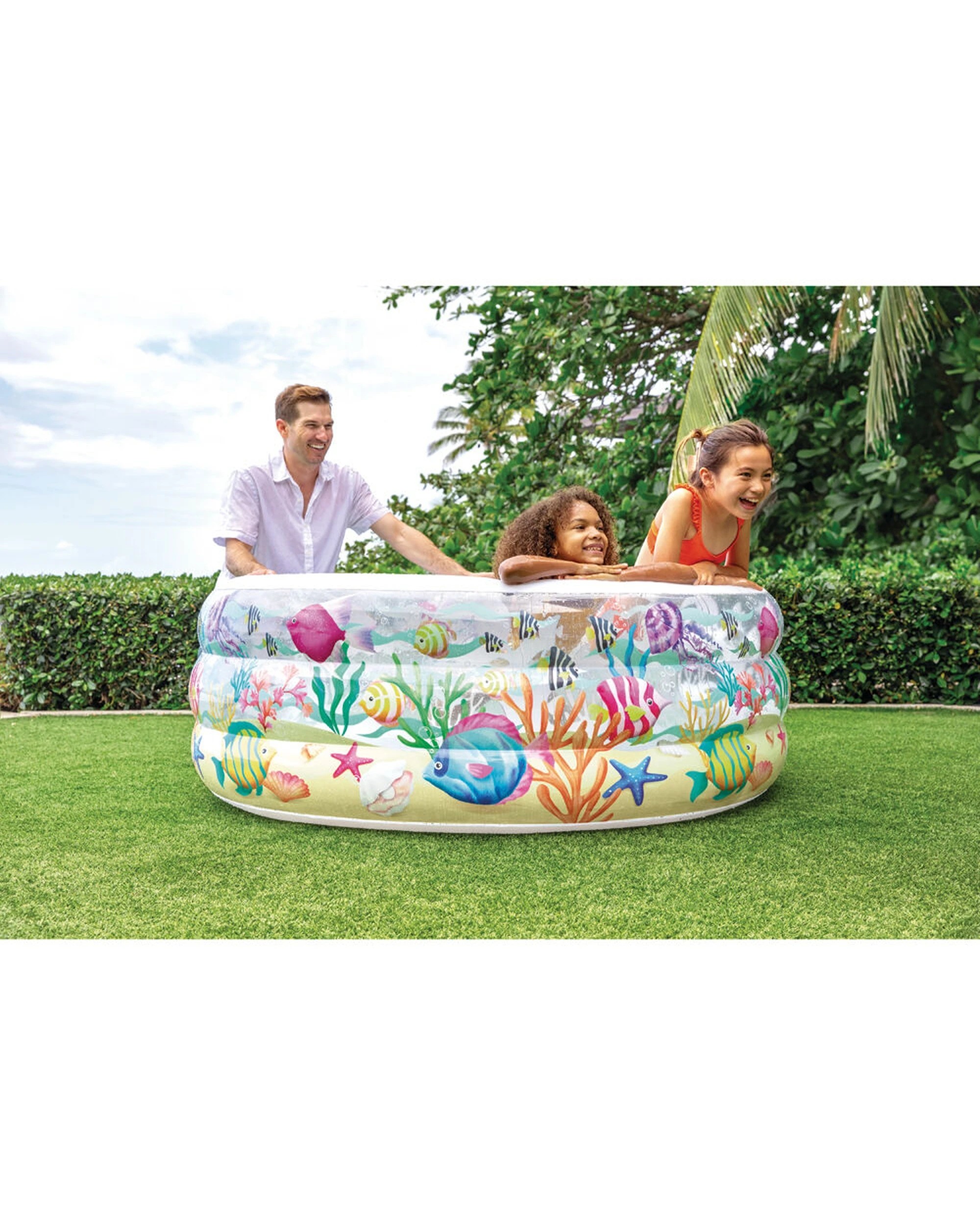 6 Intex Inflatable Aquarium Kids/Baby Pool - Multi, 6 of 9