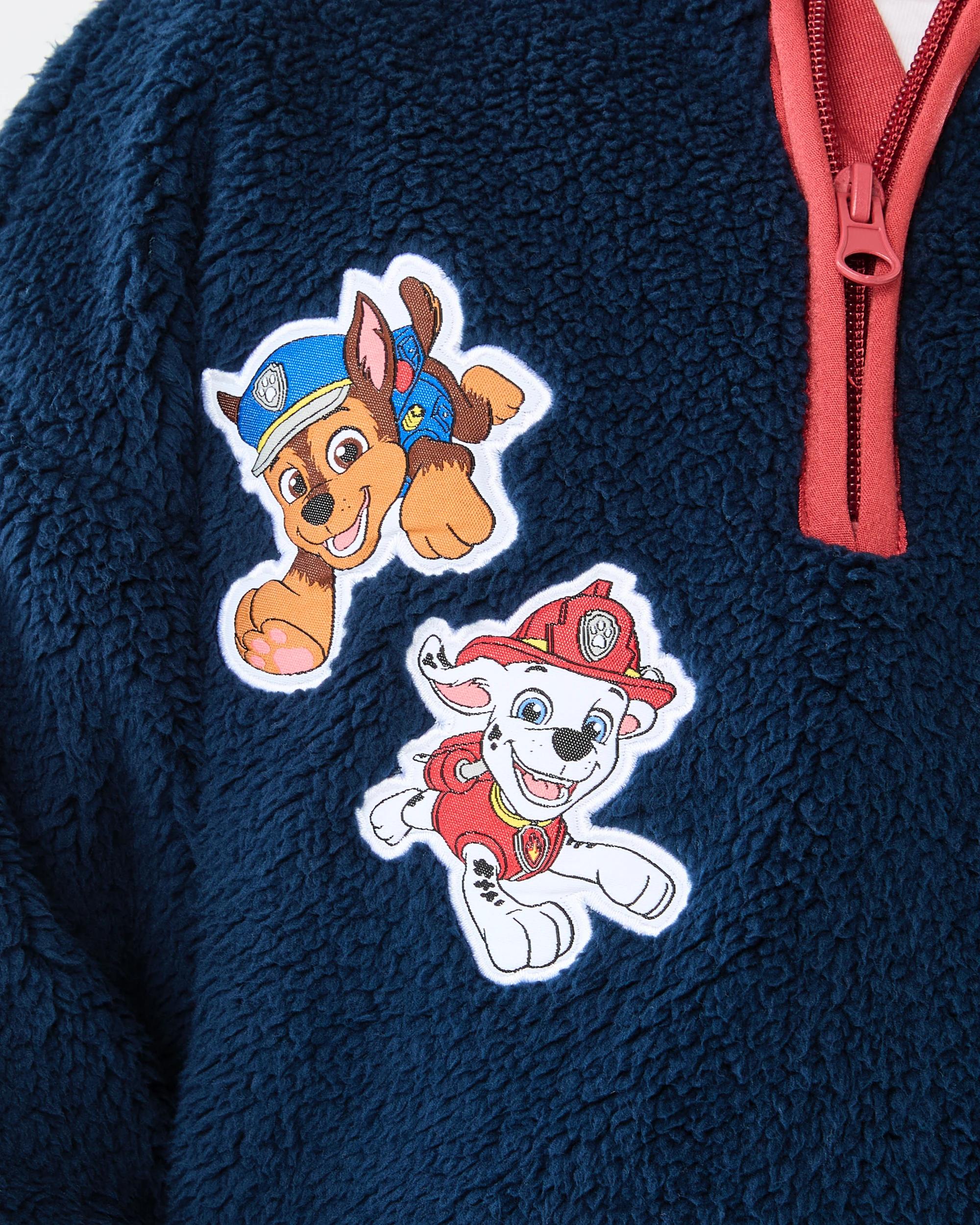 6 PAW Patrol License Print Sherpa Sweatshirt Paw Patrol, 6 of 10