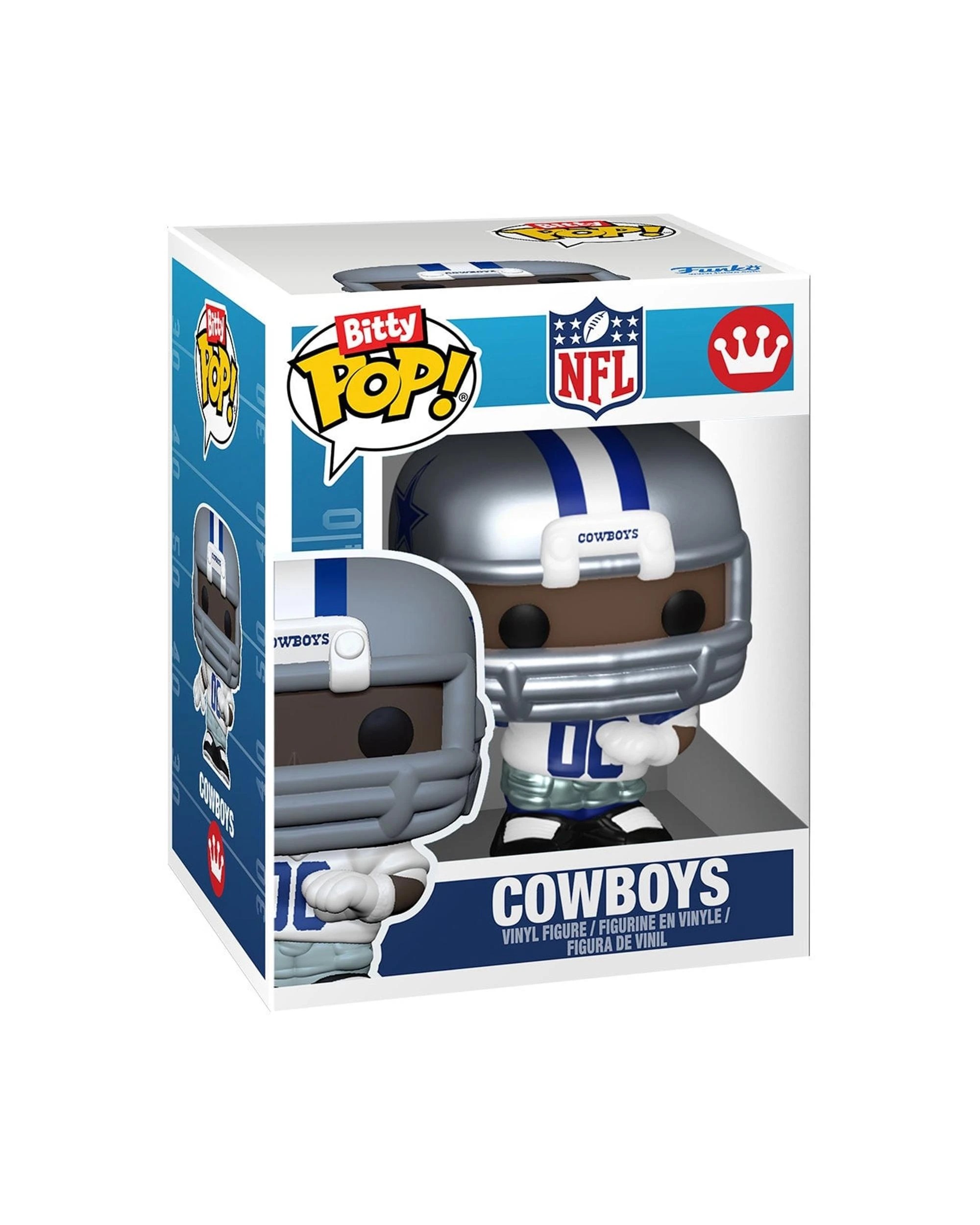 3 NFL Dallas Cowboys Bitty POP! Helmet and Player Funko POP! Vinyl, 3 of 5