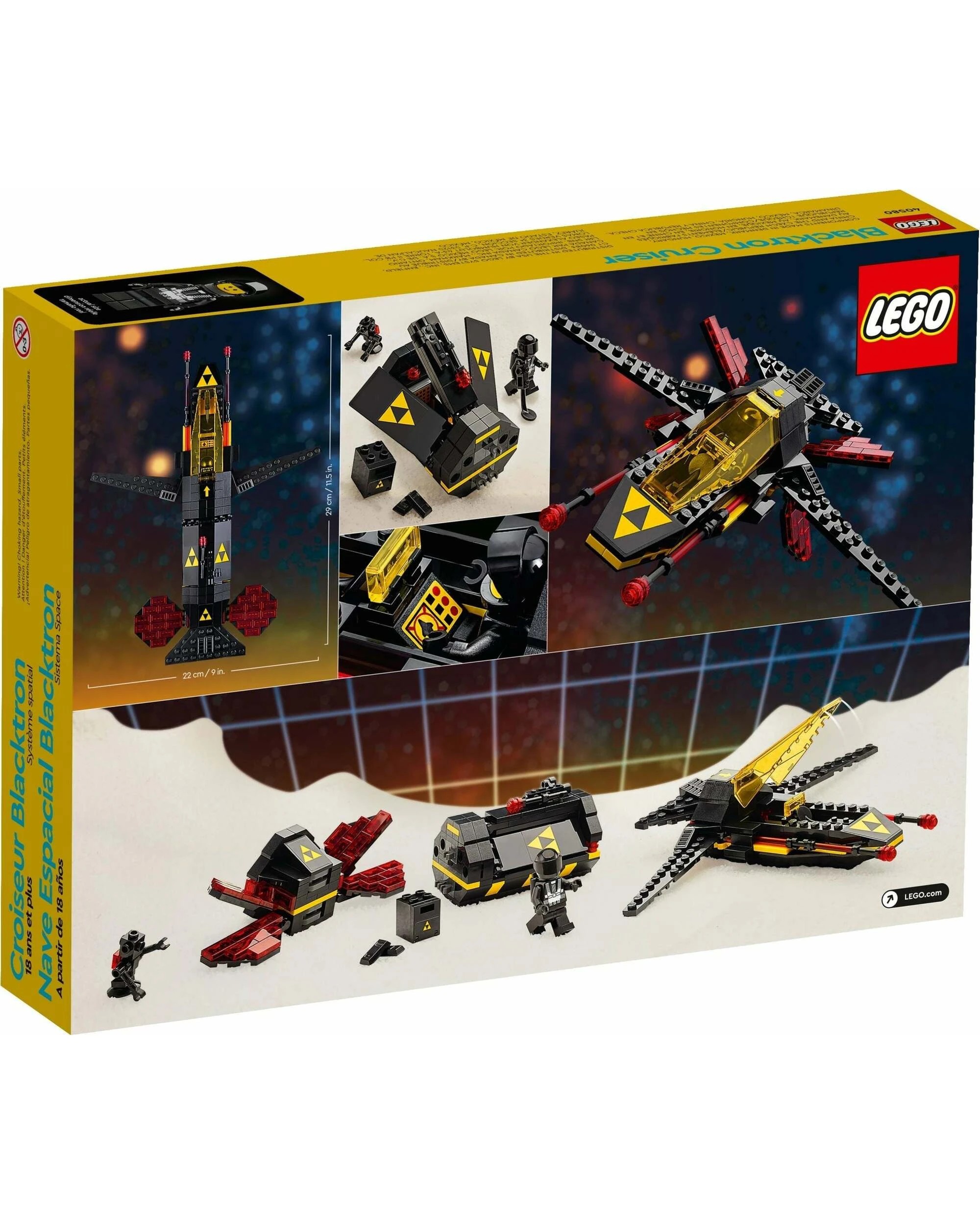2 Lego Space Blacktron 1 GWP 40580 Blacktron Cruiser, 2 of 3