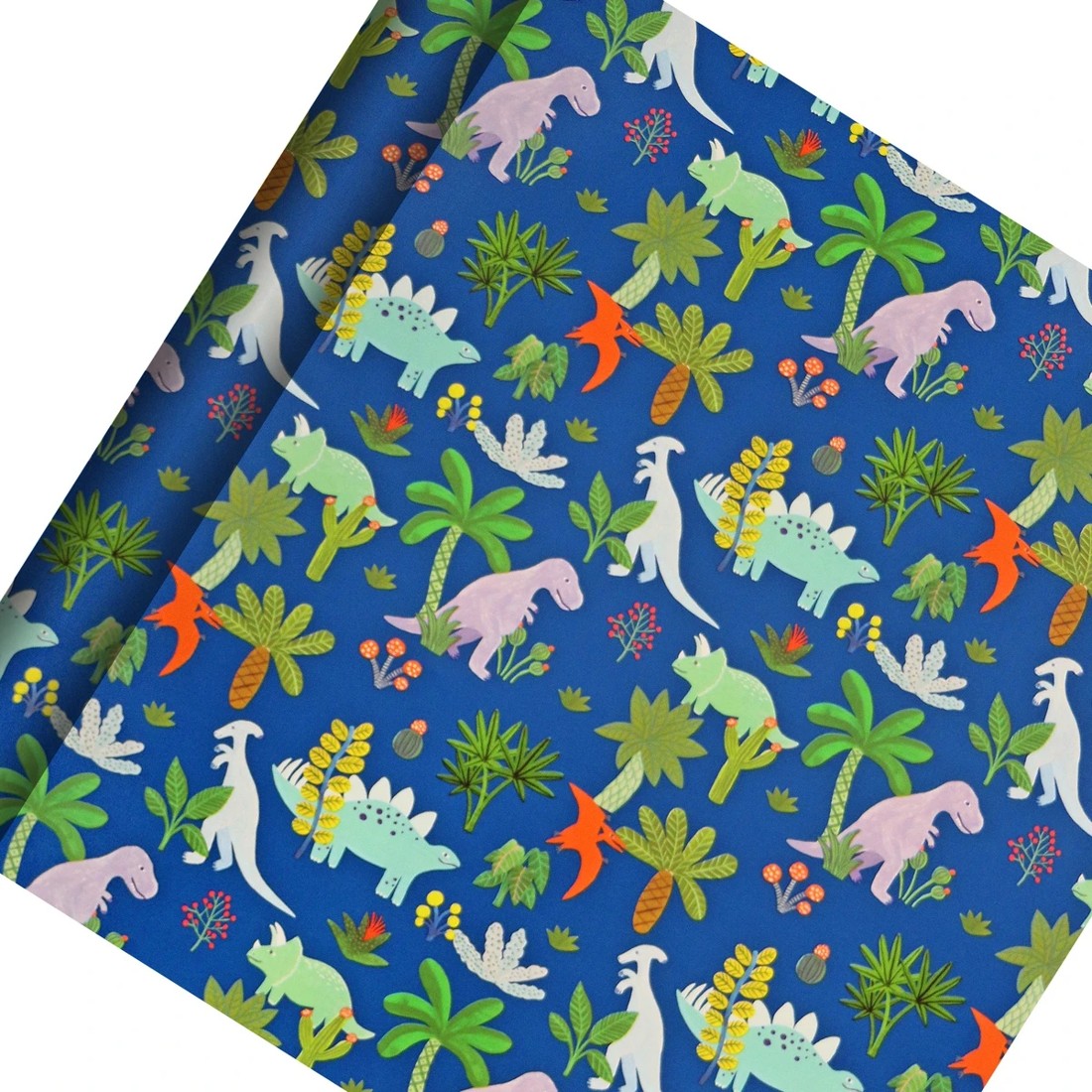 1 Creative Publishing by Hallmark Gift Wrap Roll - Dinosaurs, 1 of 3
