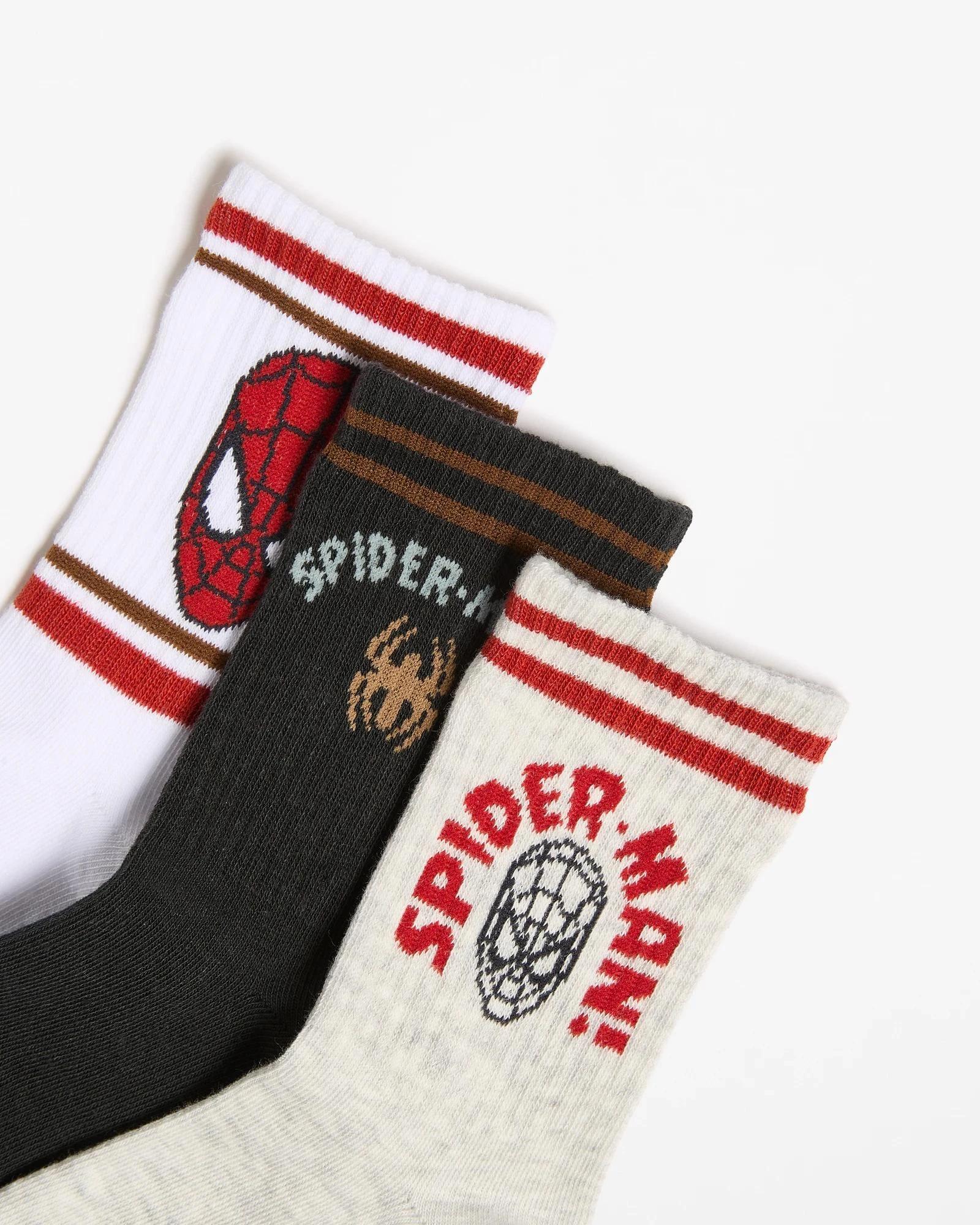 2 Marvel Spider-Man Boys Crew Socks - 3 Pack SOIDER-MAN, 2 of 3