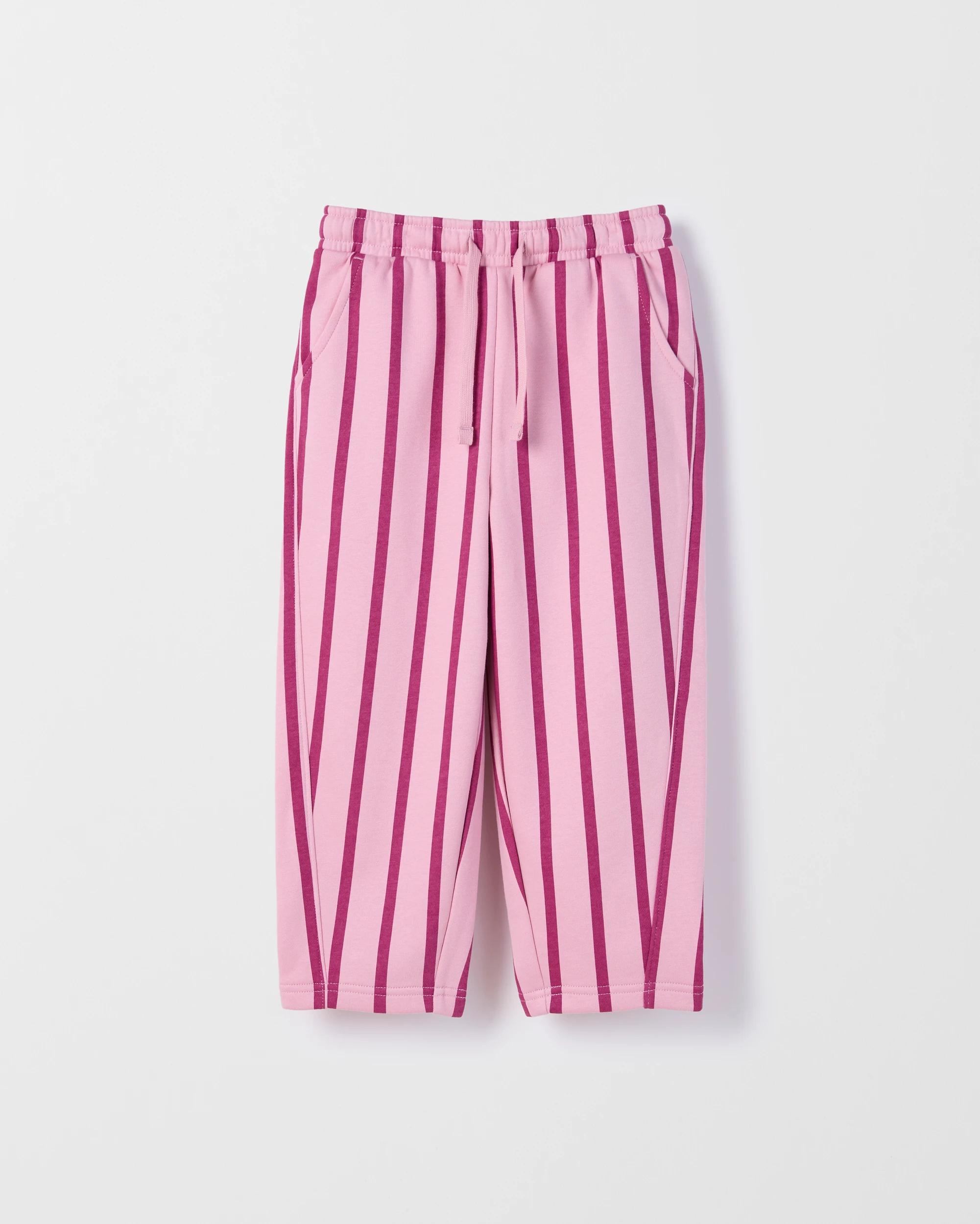 1 Target Kids Australian Cotton Blend Fashion Barrel Leg Trackpants PINK, 1 of 1
