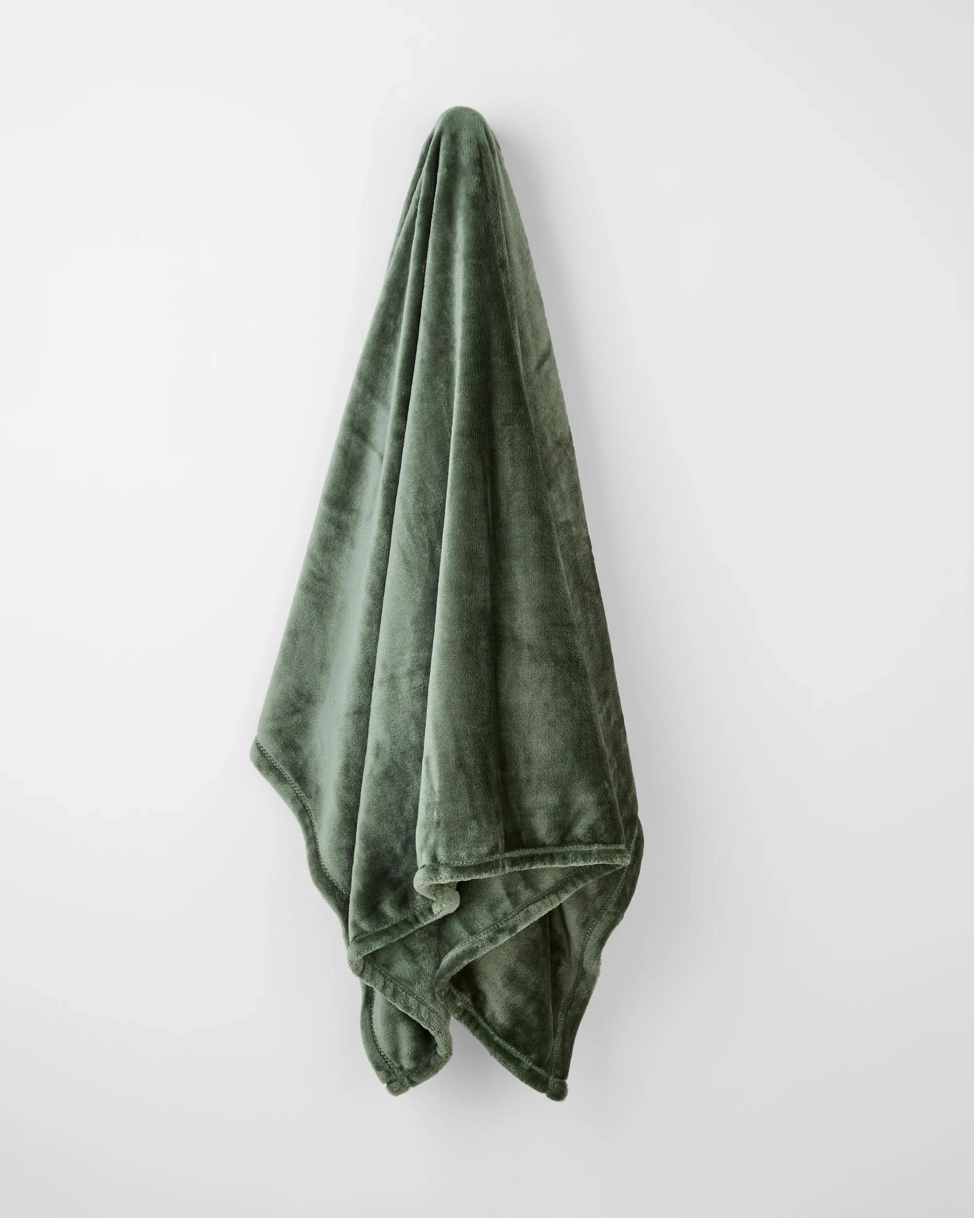 3 Target Ivy Super Soft Throw - Queen Bed - Green, 3 of 3