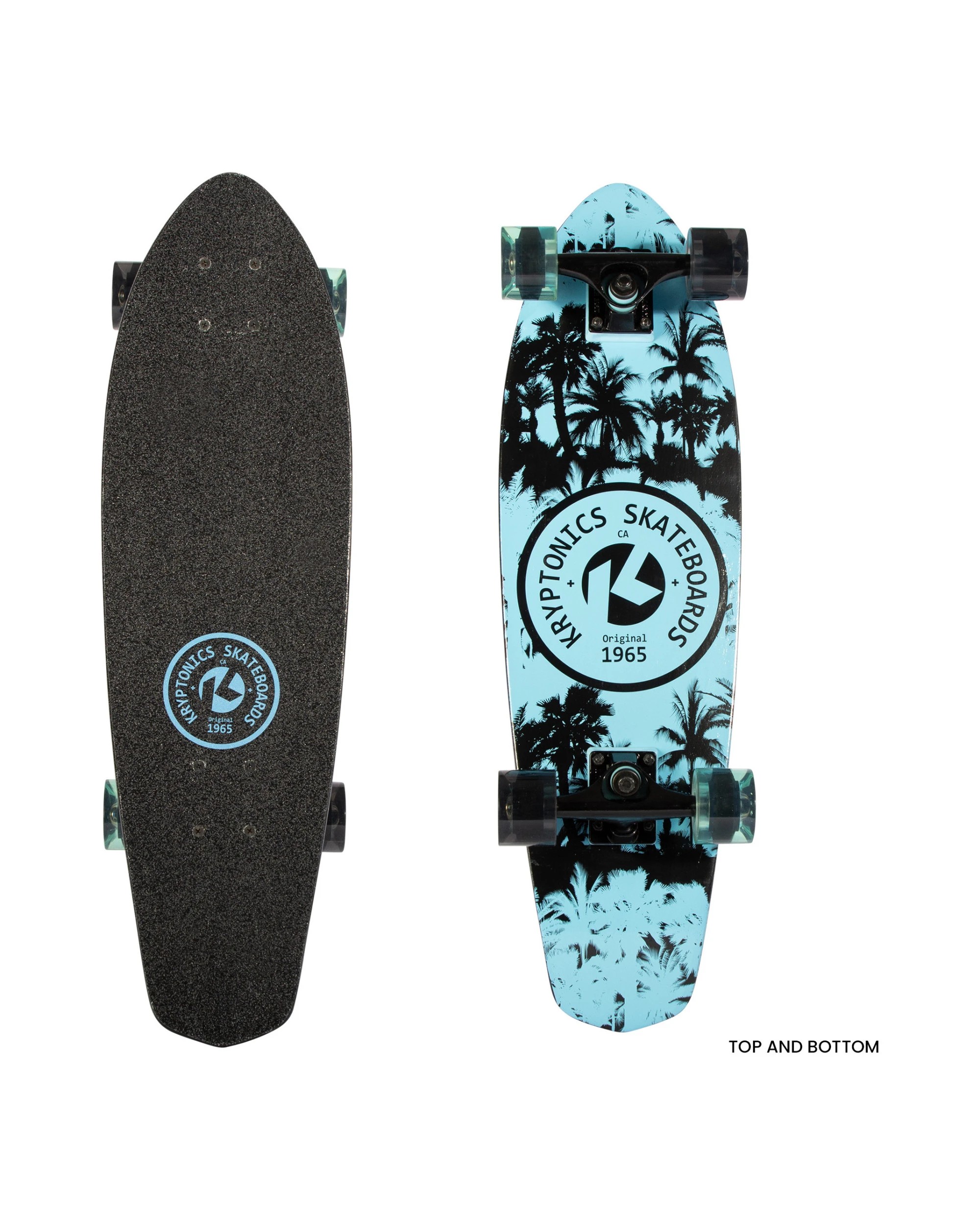 4 Kryptonics 28-Inch Skateboard Cruiser Board - Negative, 4 of 9