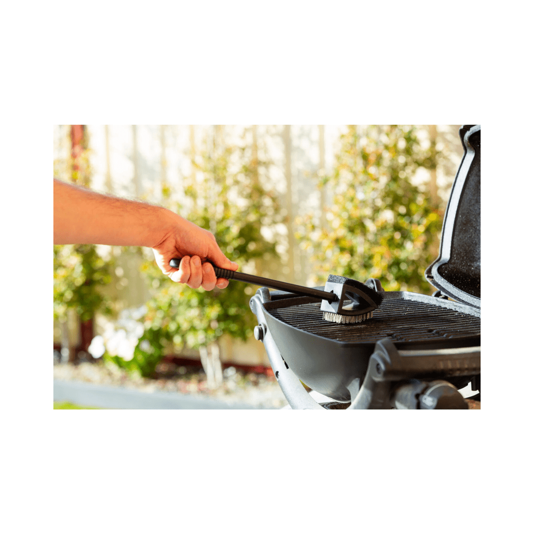 2 Hacienda Stainless Steel BBQ Brush and Scraper Blade, 2 of 7