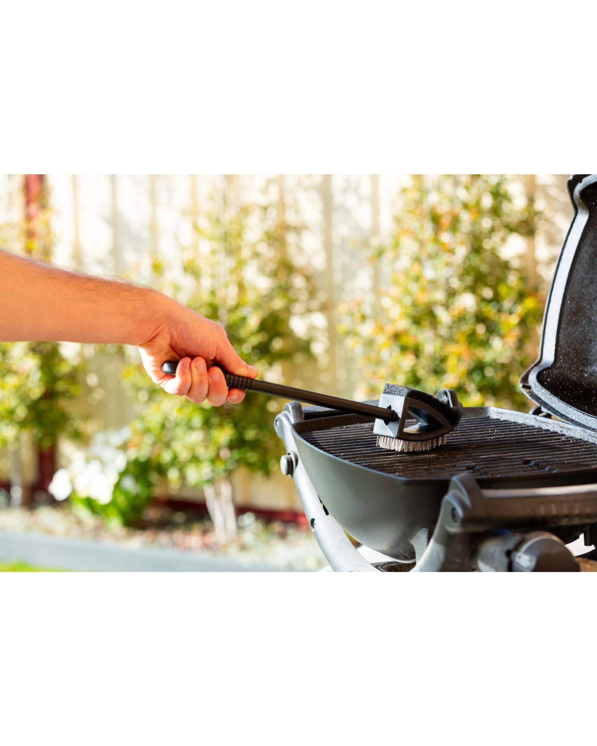 2 Hacienda Stainless Steel BBQ Brush and Scraper Blade, 2 of 7