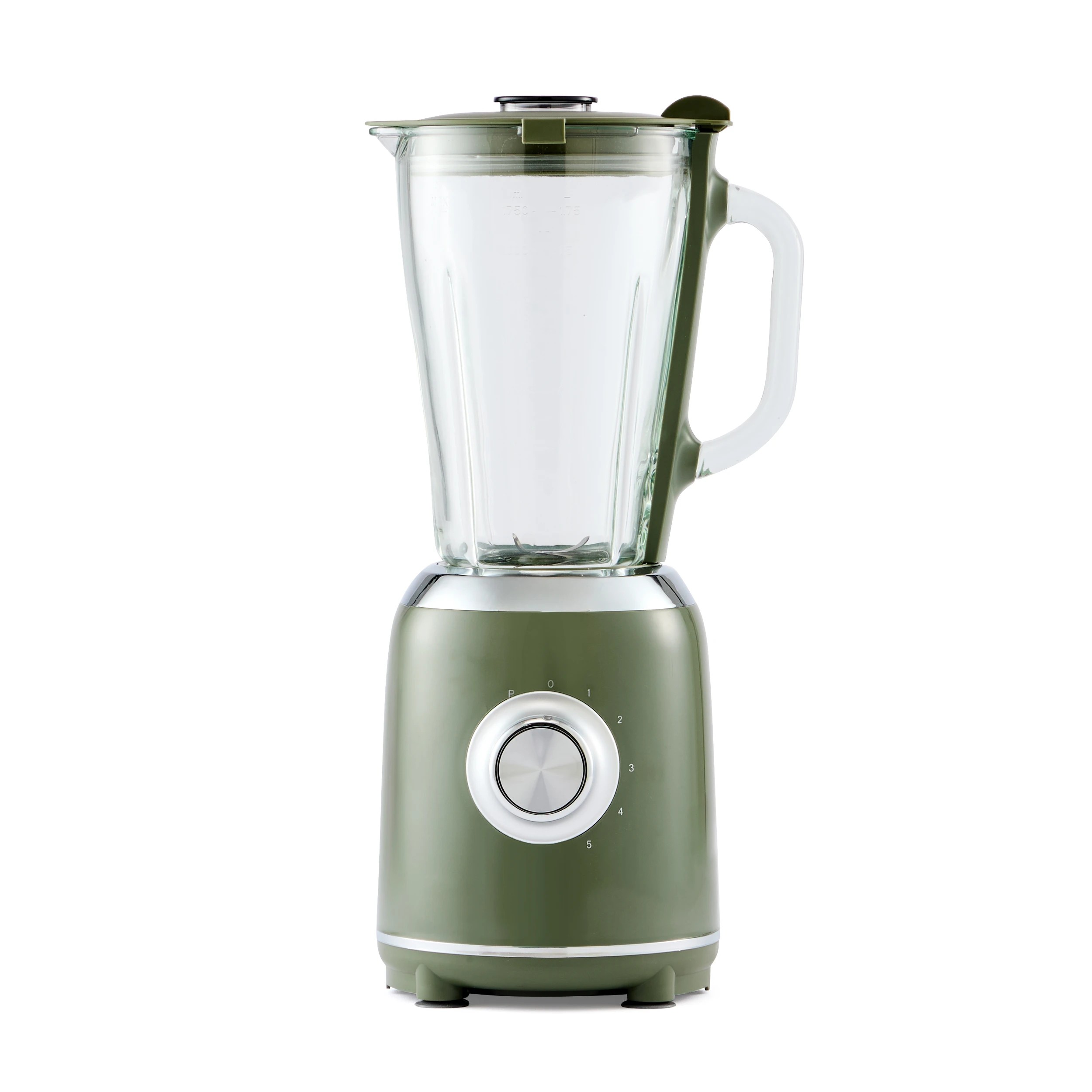 2 1.75-litre Retro Blender - Green, 2 of 8