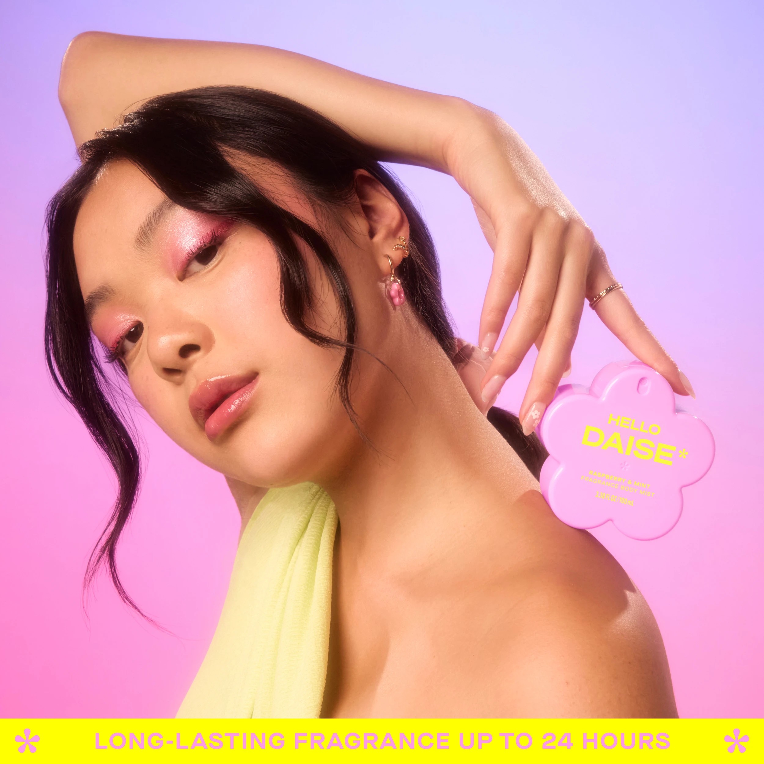 7 Daise Hello Fragrance Body Mist 100ml - Raspberry & Mint, 7 of 10