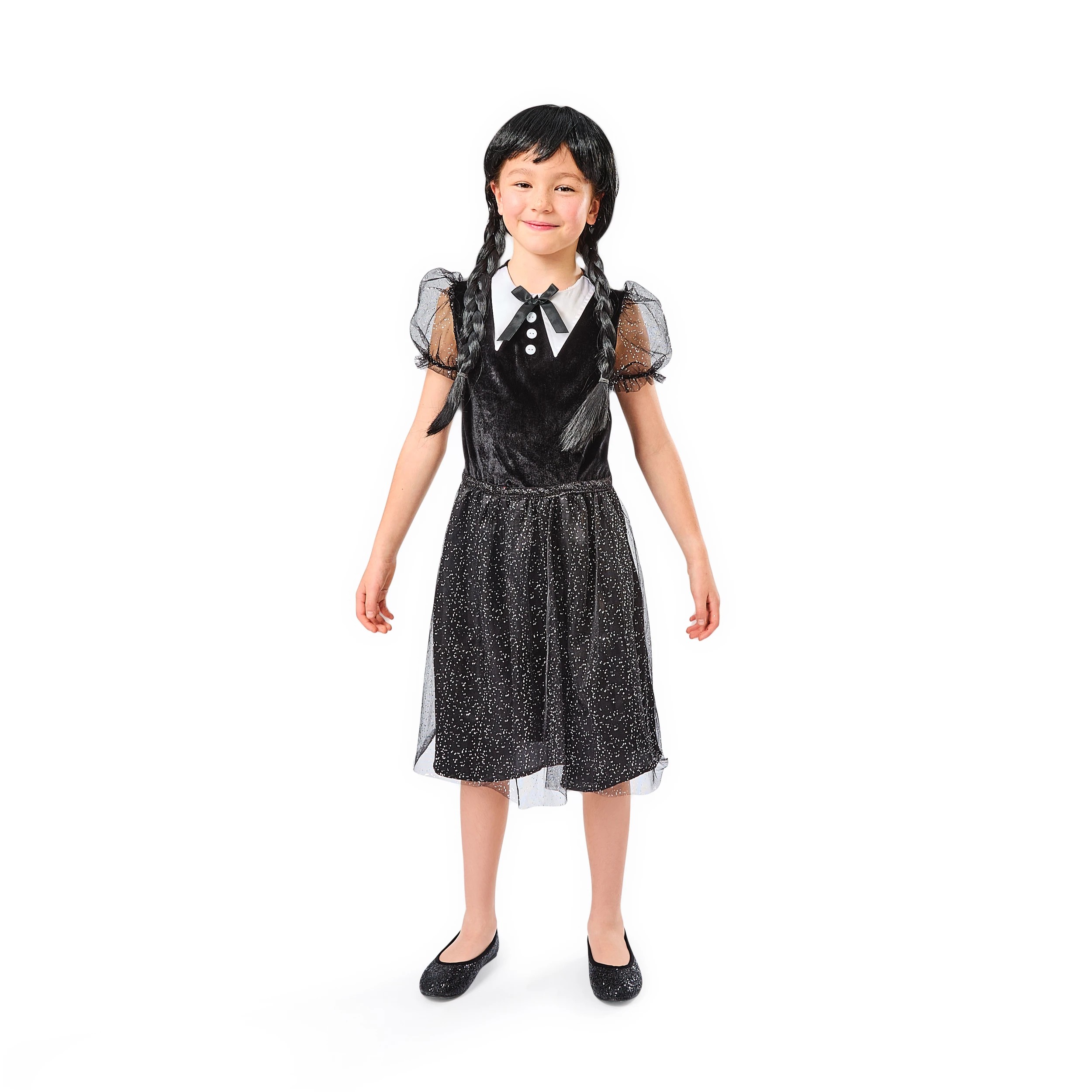 3 2 Piece Horror Girl with Wig Costume - Ages 8+, 3 of 10