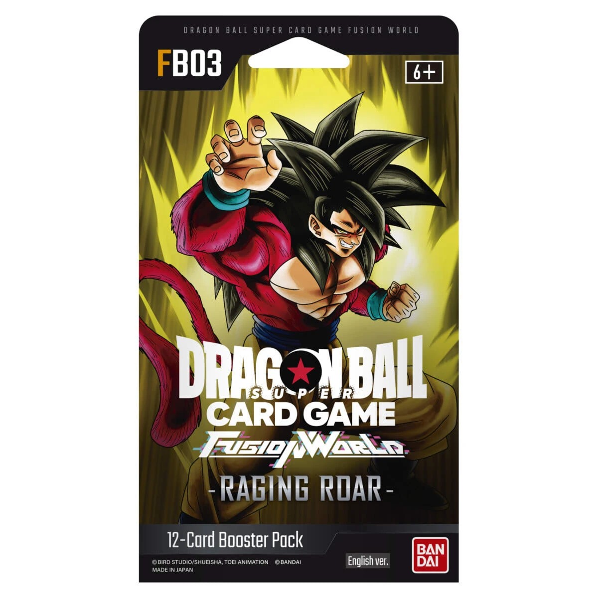 2 Dragon Ball Super Card Game Fusion World Raging Roar Booster Pack FB03 - Assorted, 2 of 5