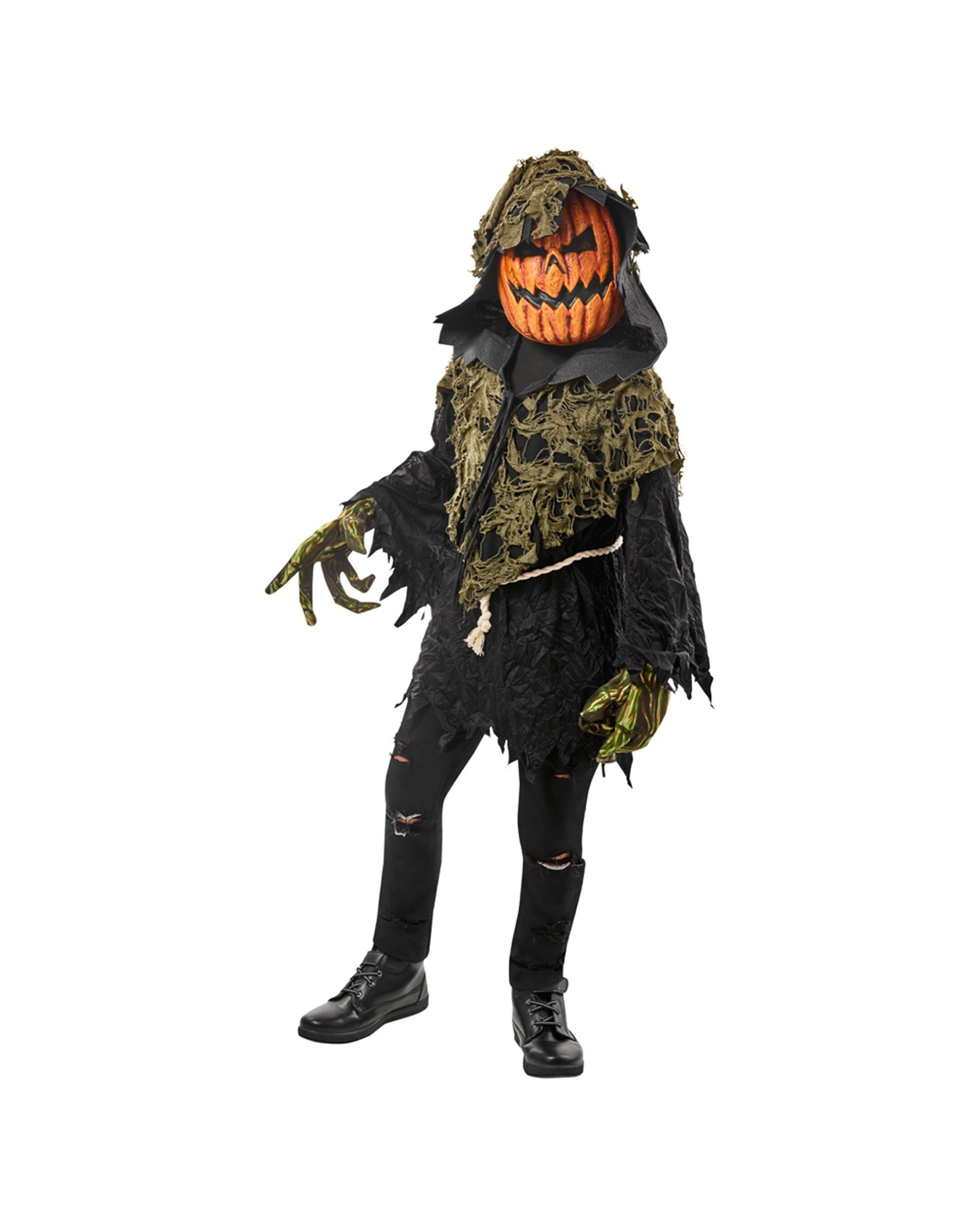 4 Rubies Pumpkin Ghoul Kids Costume Party Dress Up Size L - Multi, 4 of 4
