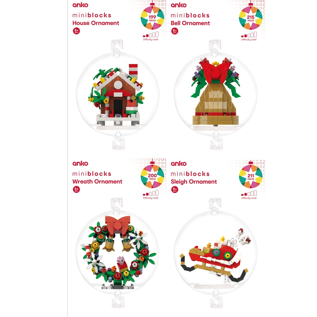 1 Mini Blocks: Ornament - Assorted, 1 of 6