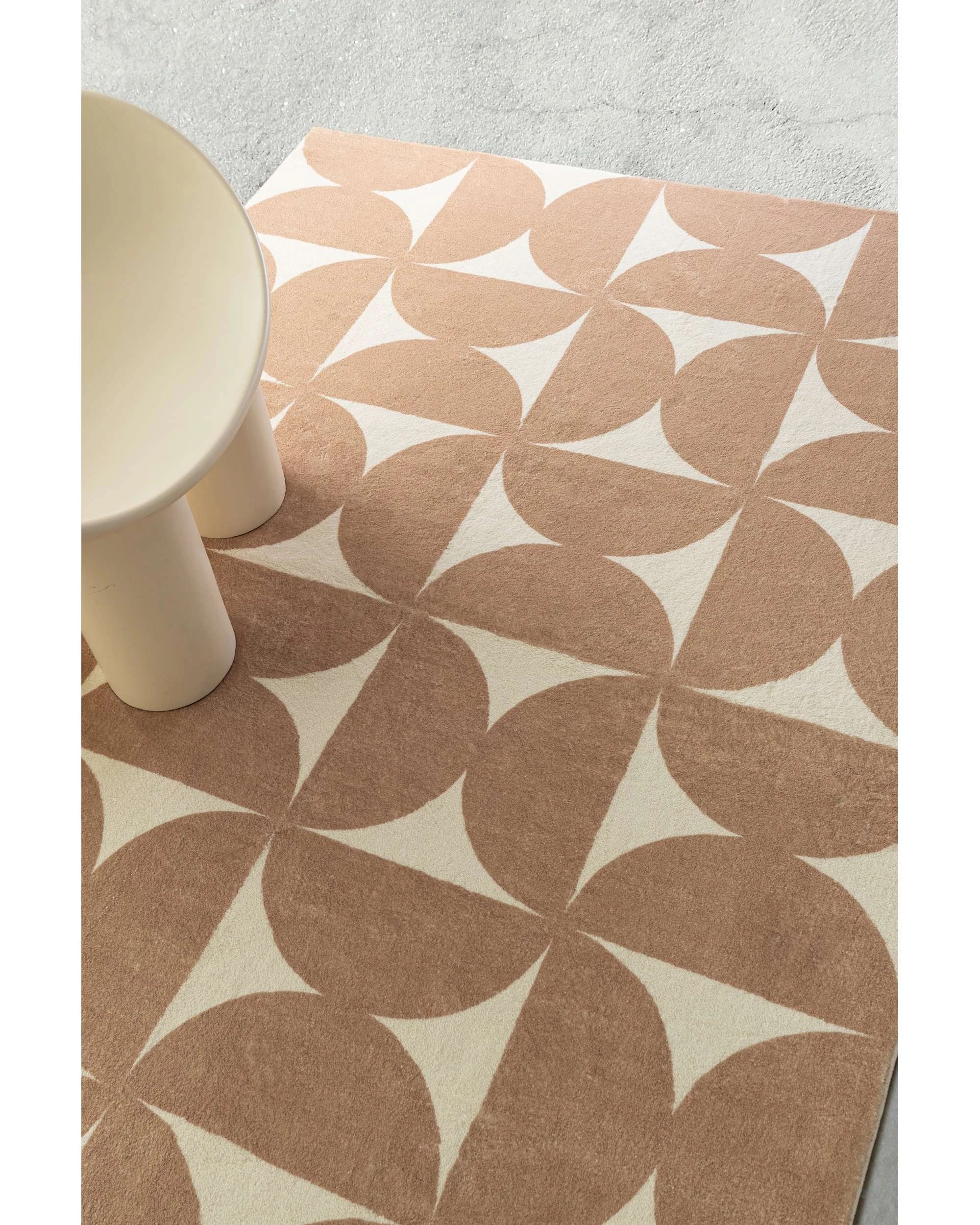 3 Loopsie Rousham Geometric Washable Rug-230cm x 160cm - Brown, 3 of 8