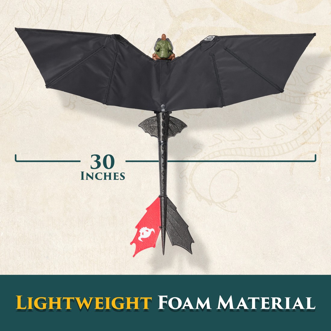 3 How To Train Your Dragon Real Flying Remote Control Toothless Action Figure, 3 of 9