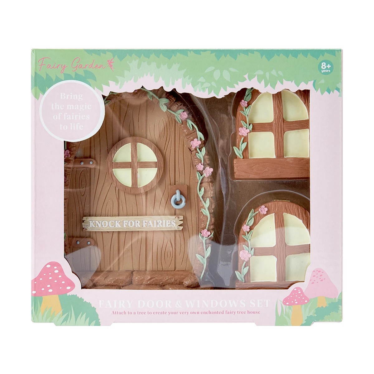 8 Fairy Garden: Fairy Door and Windows Set, 8 of 9