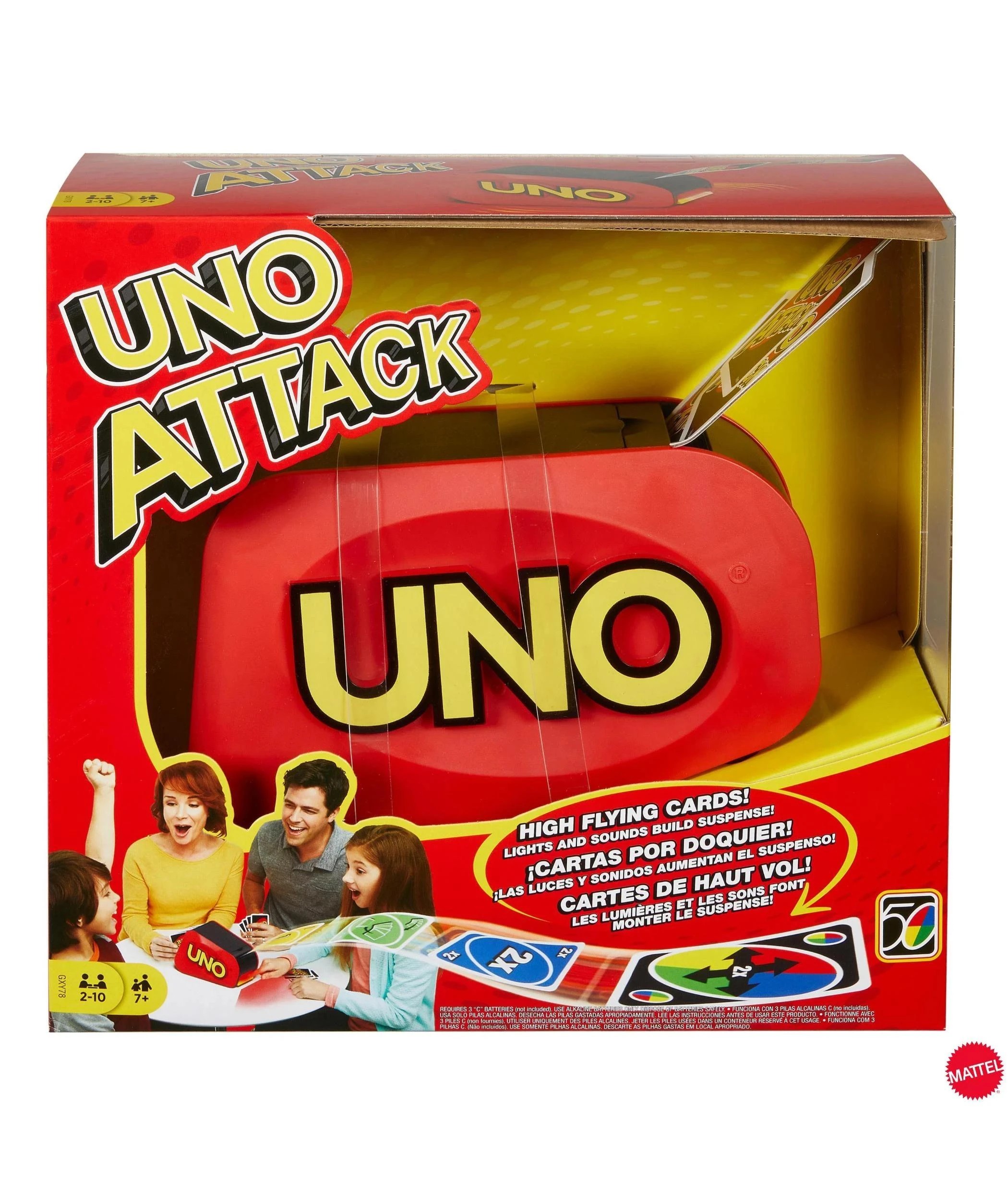 1 UNO Attack Card Game - Multi, 1 of 5
