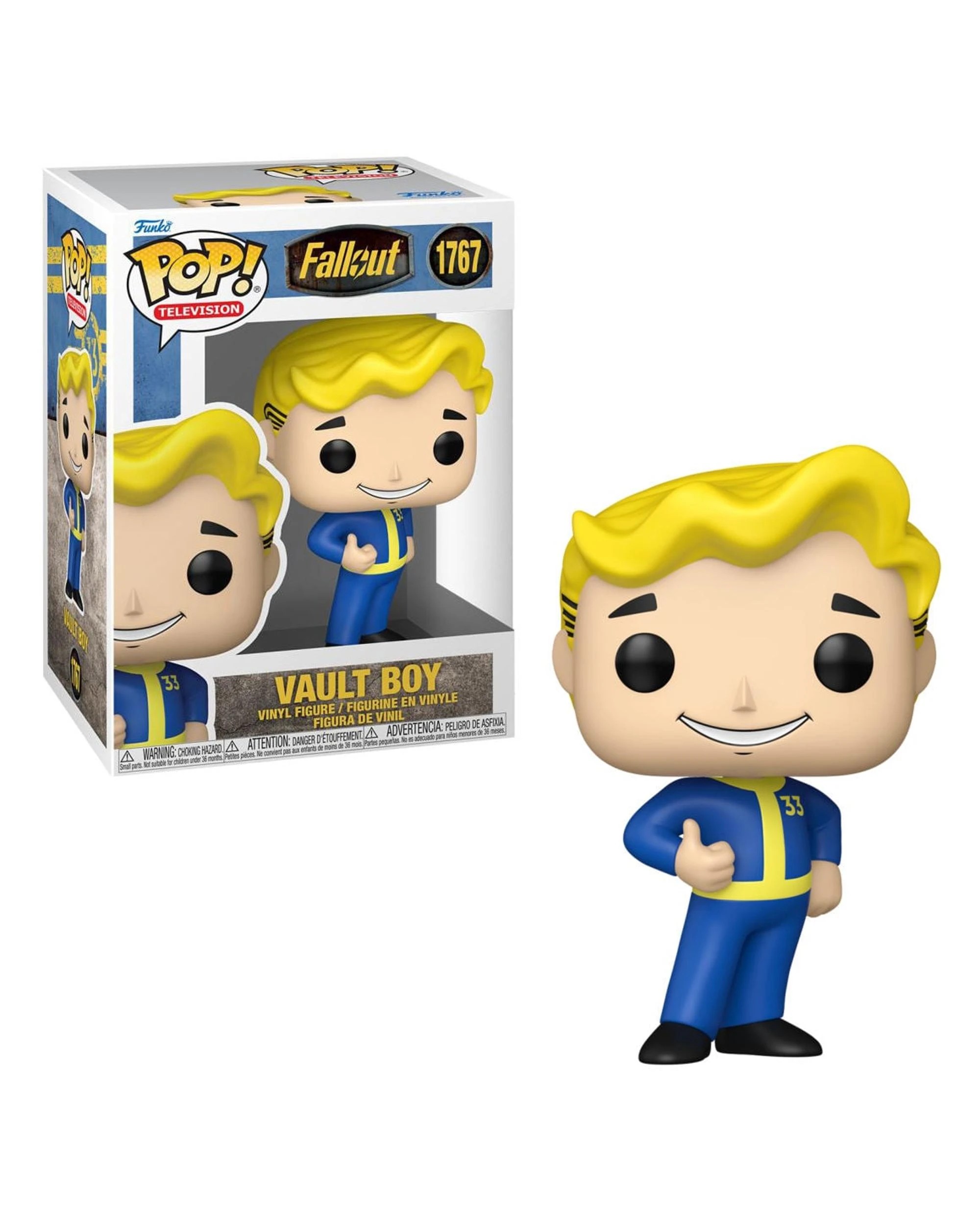 1 Fallout - TV -  Vault Boy Funko POP! Vinyl, 1 of 6