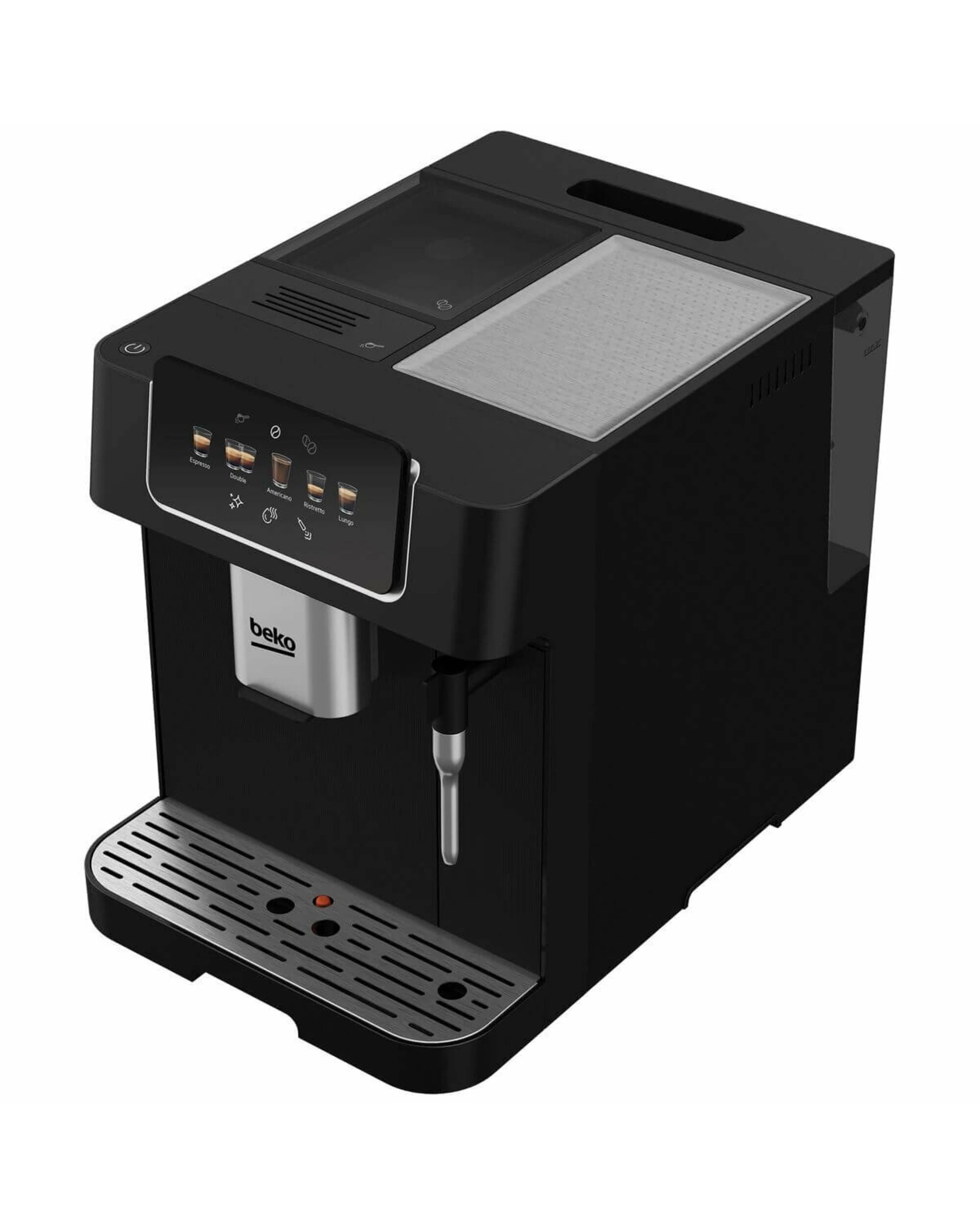 4 Beko CaffeExperto Automatic Espresso Machine with Steam Wand Black, 4 of 5