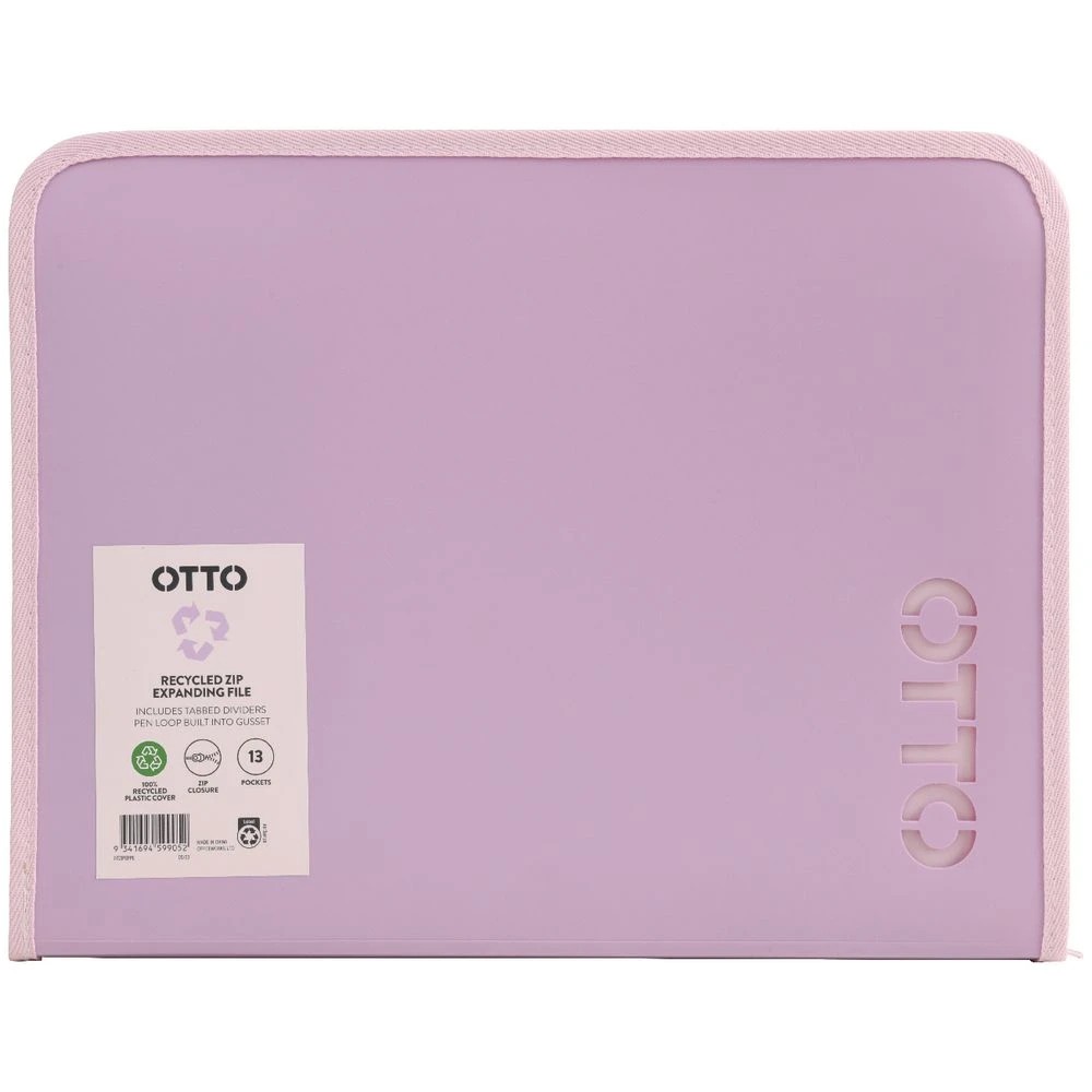 2 Otto Zip Expansion File Purple, 2 of 3