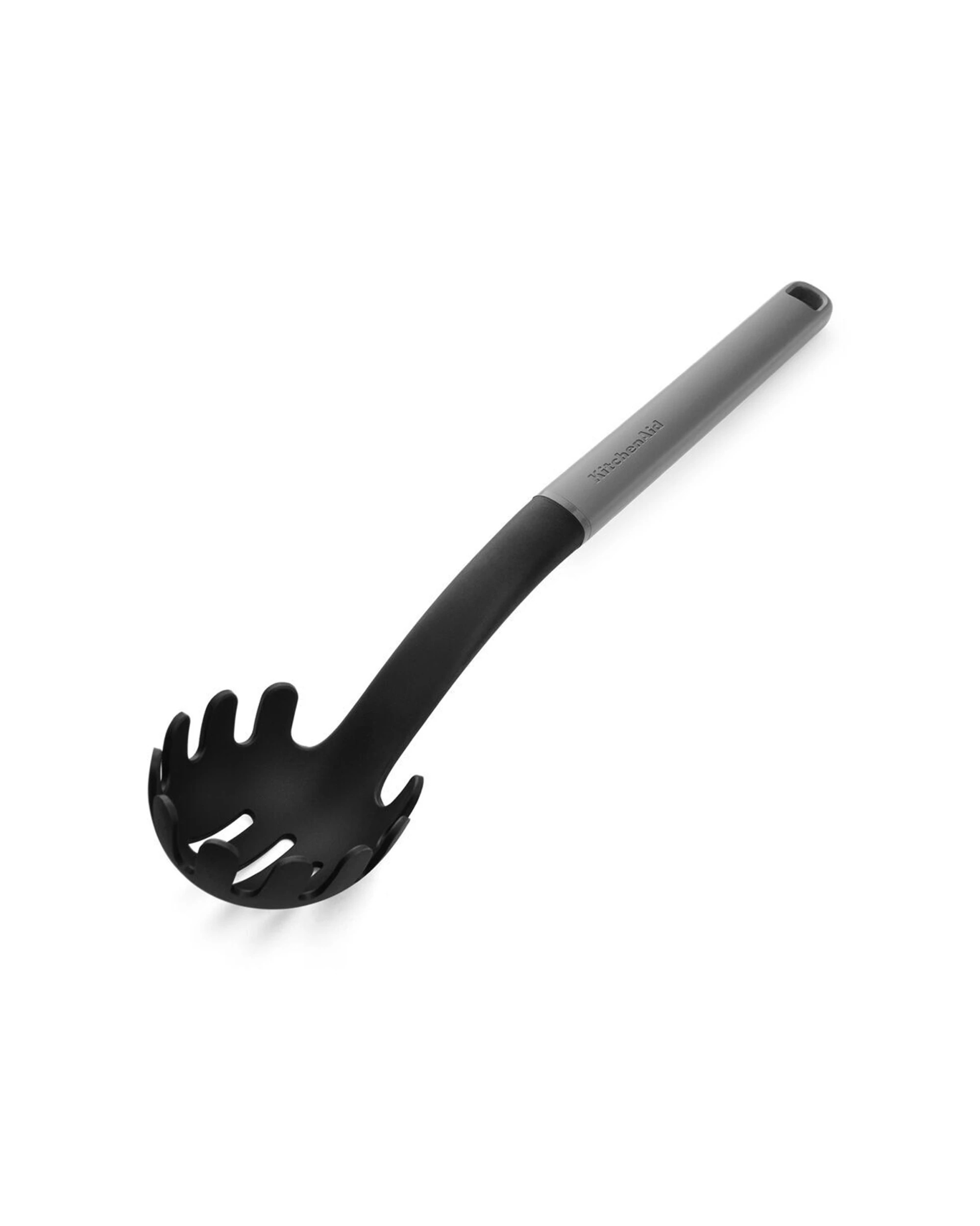 2 KitchenAid Classic Nylon Pasta Server 2PK Heat Resistant Ergonomic Handle - Charcoal, 2 of 6