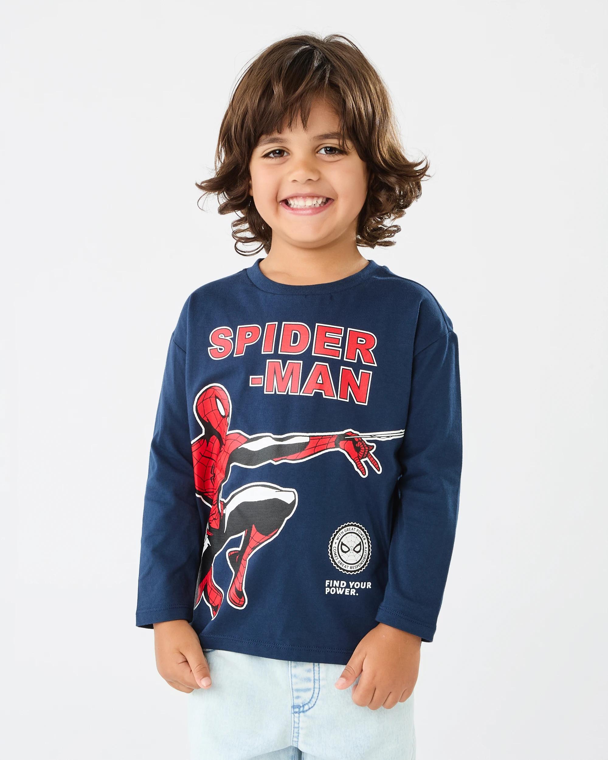 1 Spider-Man License Long Sleeve T-shirt Spiderman, 1 of 6