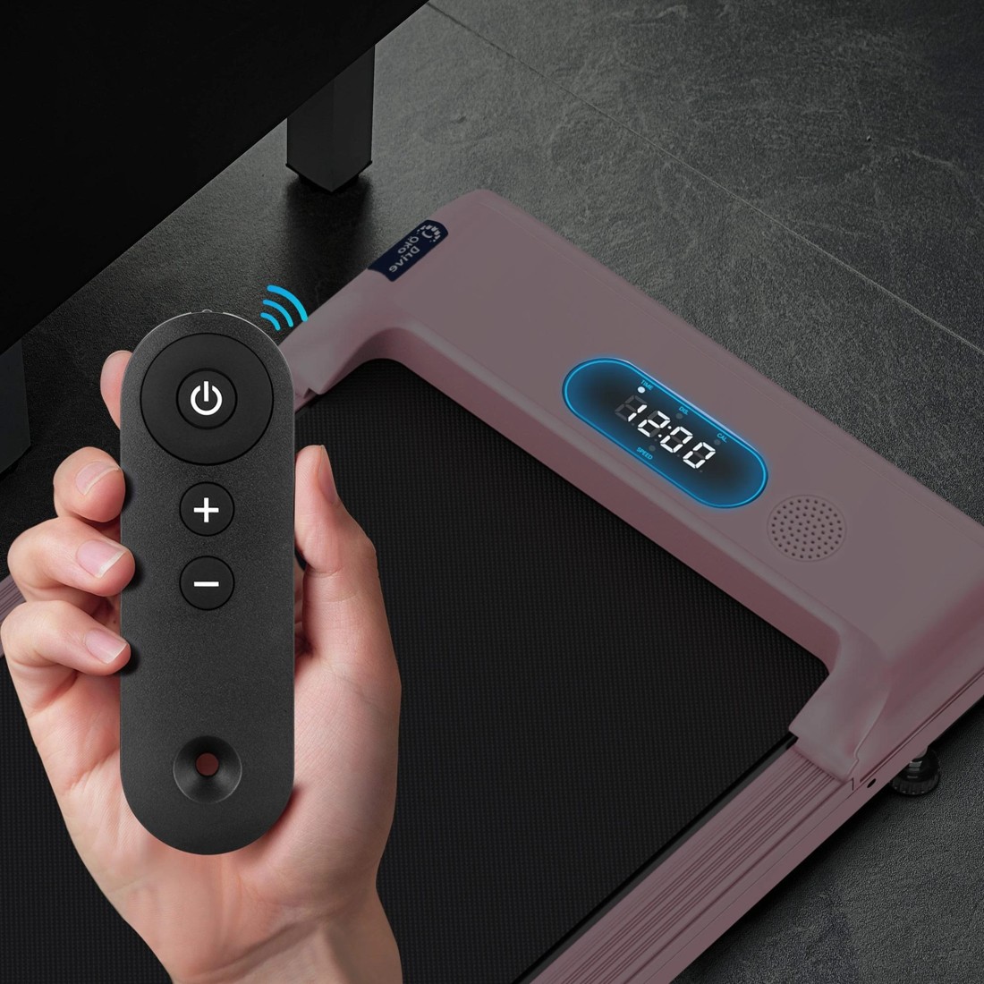 6 Black Lord Treadmill Electric Walking Pad Home Office Gym Fitness Remote Control - Pink, 6 of 9