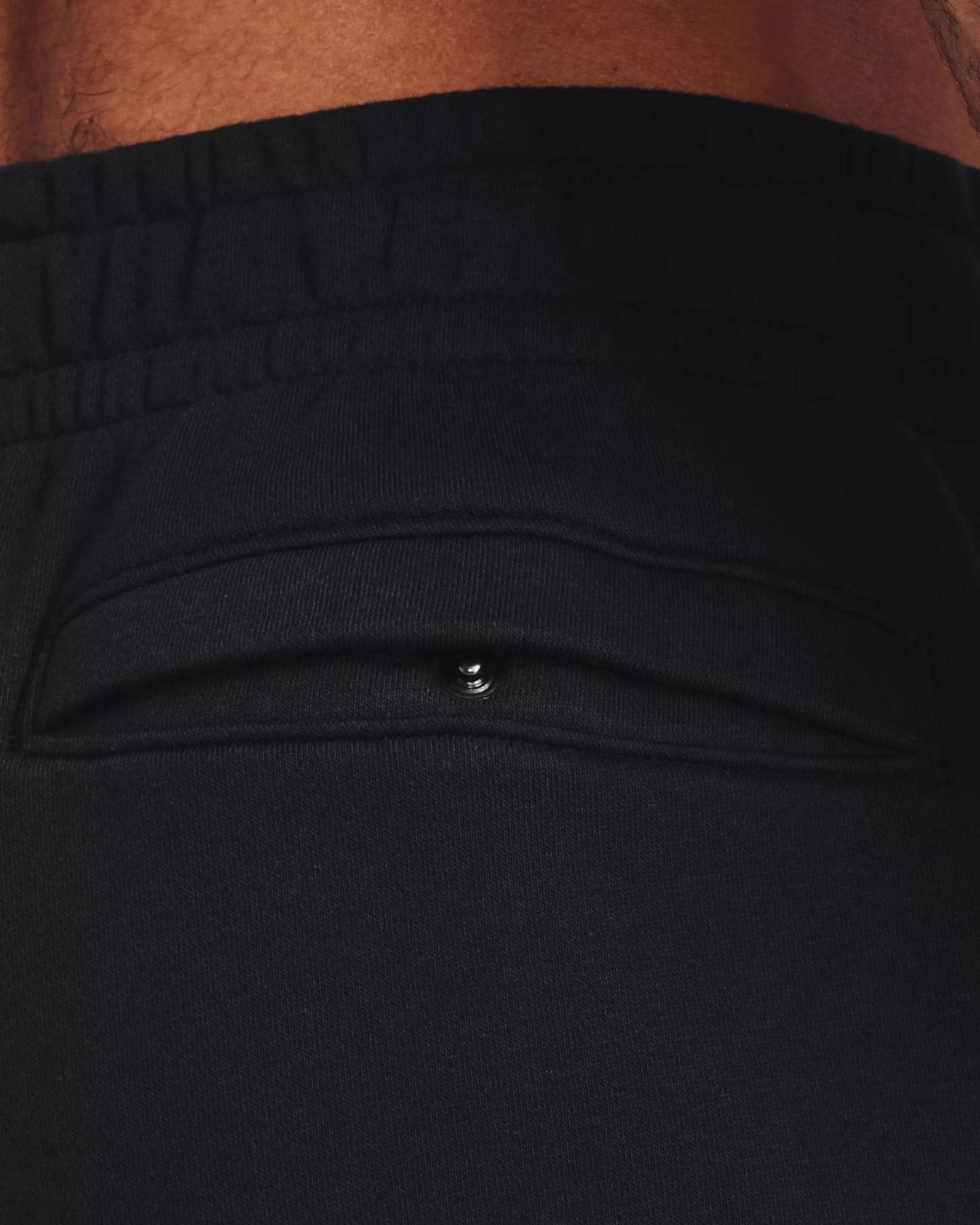 7 Under Armour Mens Fleece Pants Black Joggers Athletic Trackies BLACK, 7 of 8