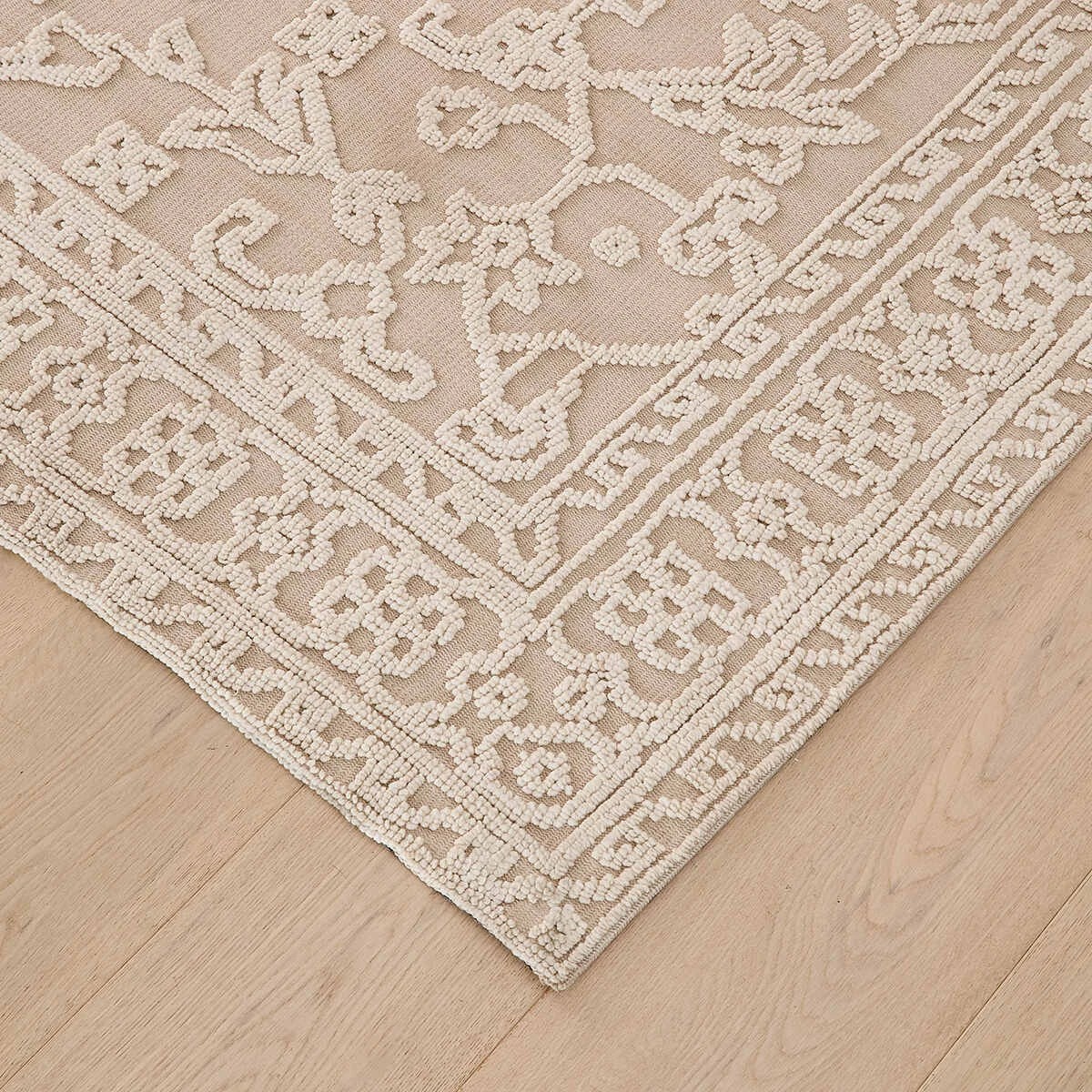 2 Lily Rug - Beige, Extra Large - 270cm x 180cm, 2 of 7