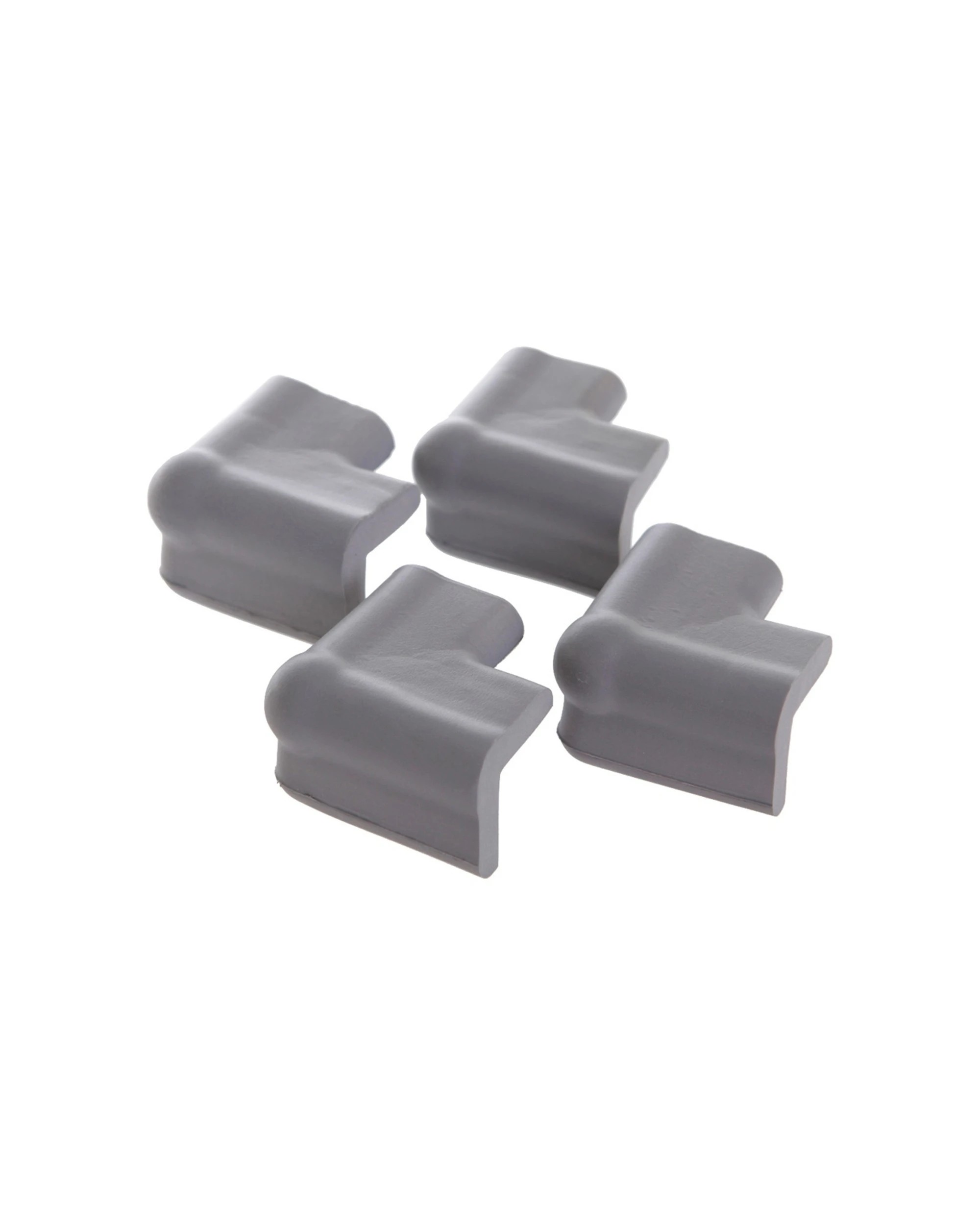 1 Dreambaby 4pc Baby Safety Foam Corner Bumpers Protect Sharp Furniture Edges - Grey, 1 of 2