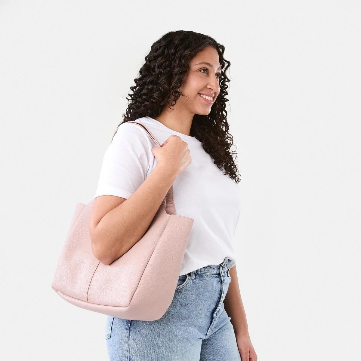 5 Tote Bag Buff Pink, 5 of 6