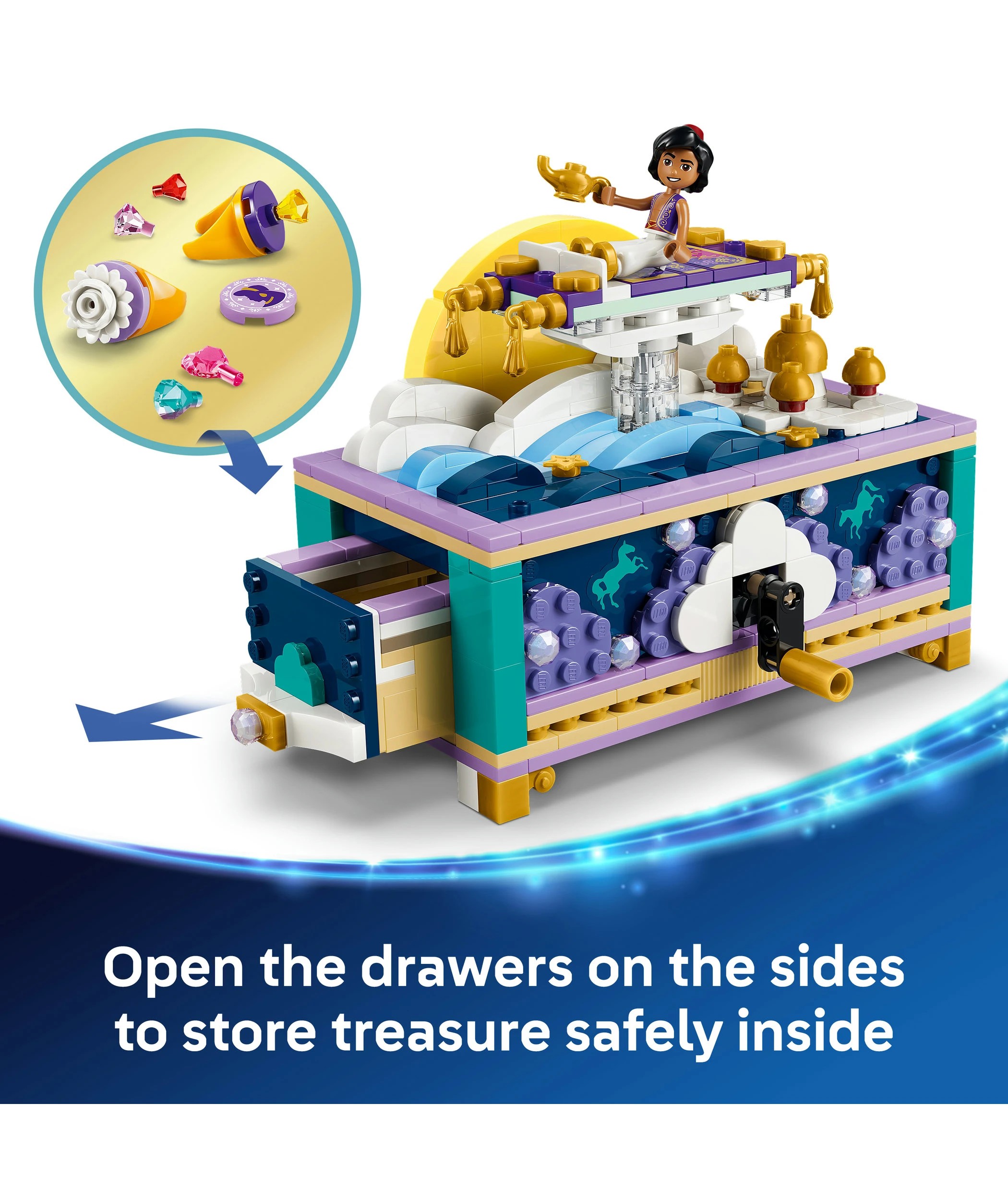 4 LEGO Disney Princess Jasmine's Jewellery Box 43295, 4 of 9