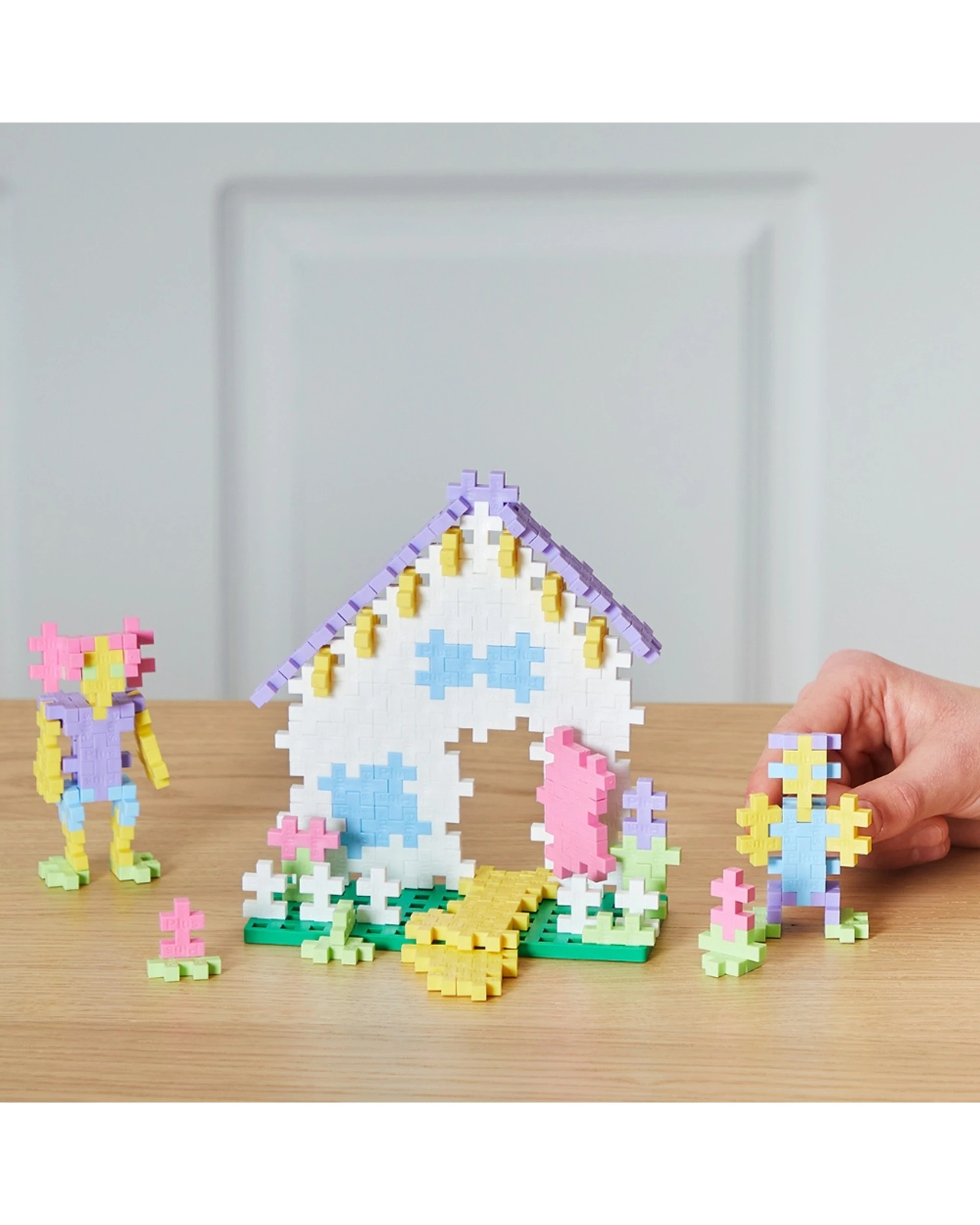 3 Plus-Plus 600pc Pastel Learn to Build 2D Puzzle Activity Learning Toy, 3 of 3