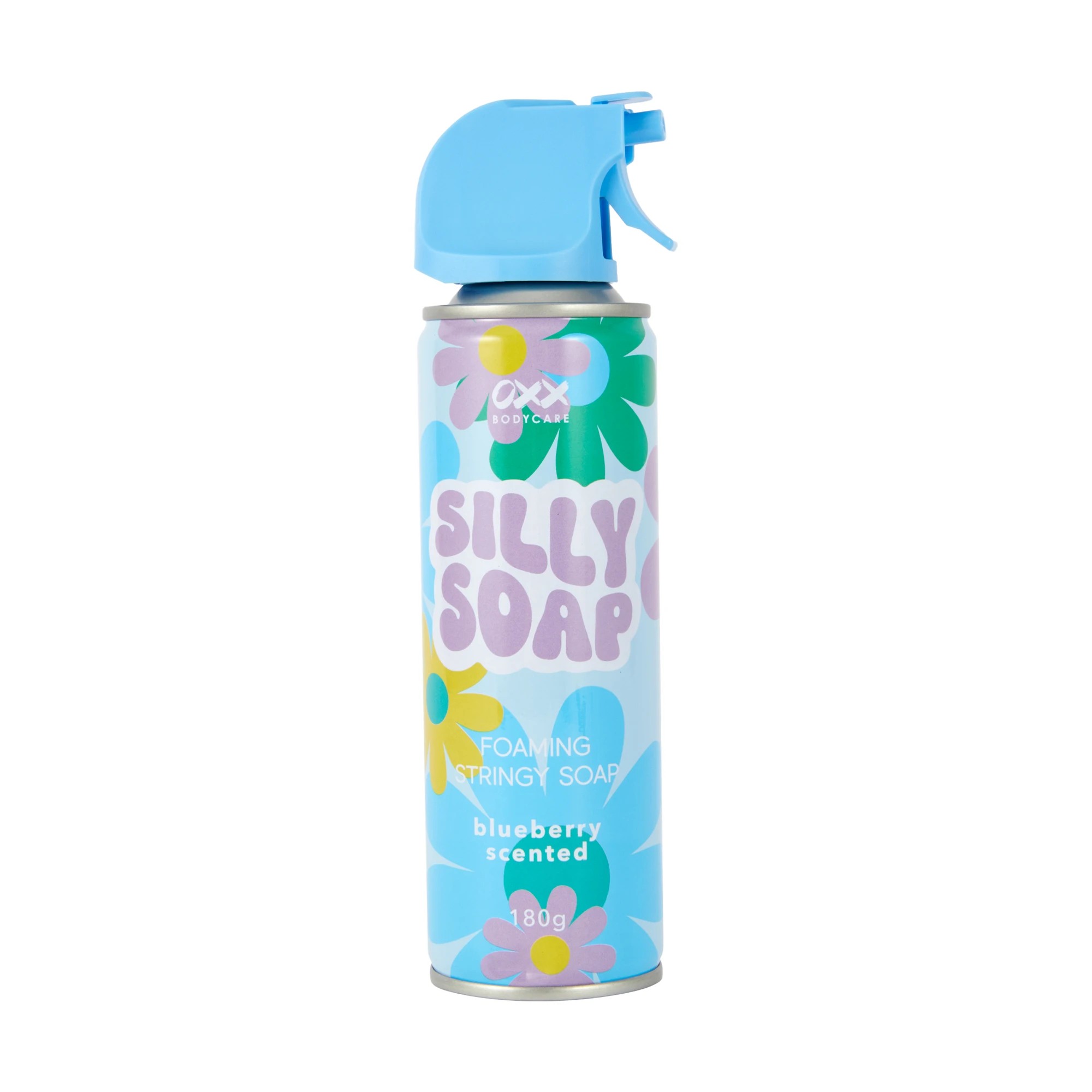 1 OXX Bodycare Silly Soap Foaming Stringy Soap 180g - Blueberry Scented, 1 of 3