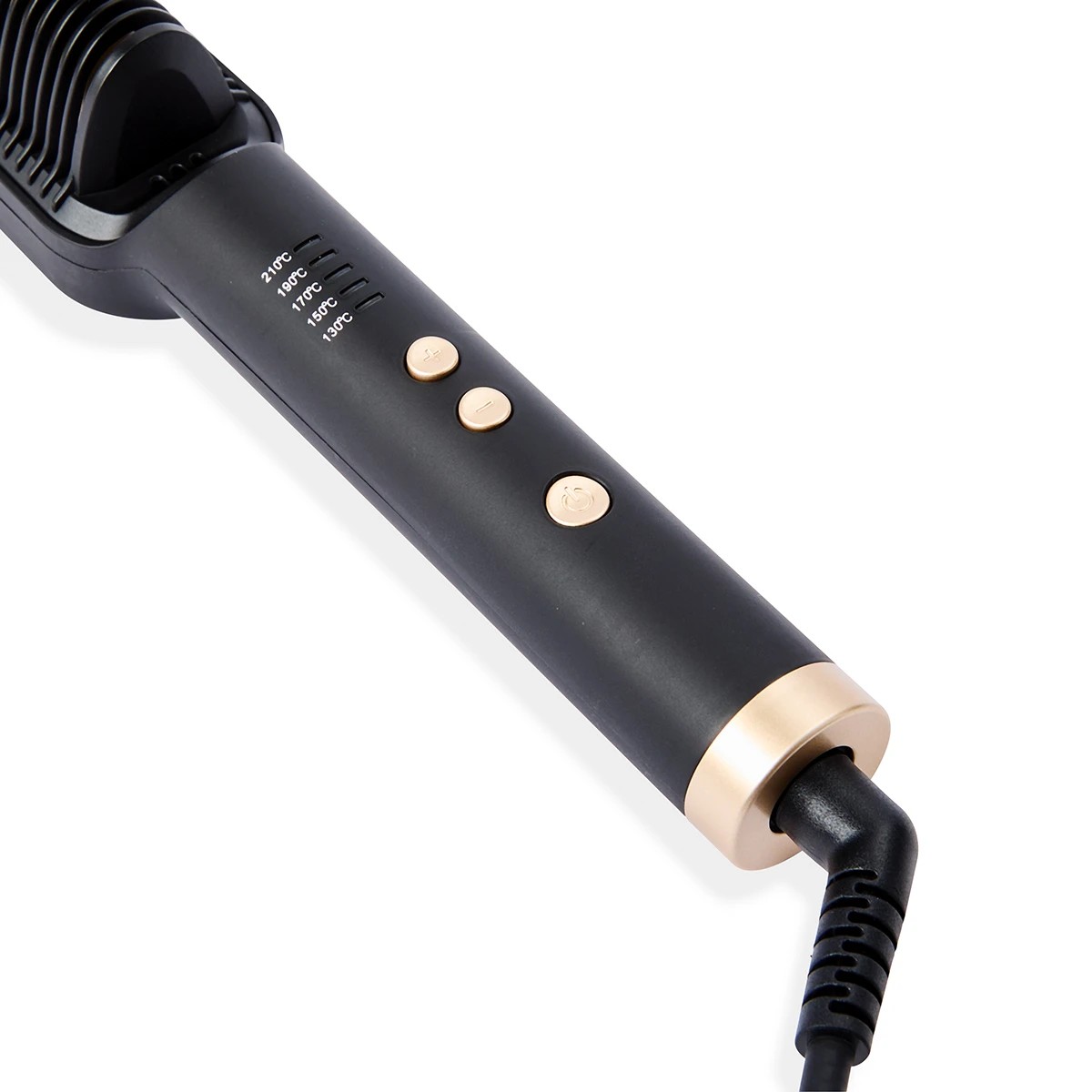 6 Hair Straightener Comb - Black, 6 of 8