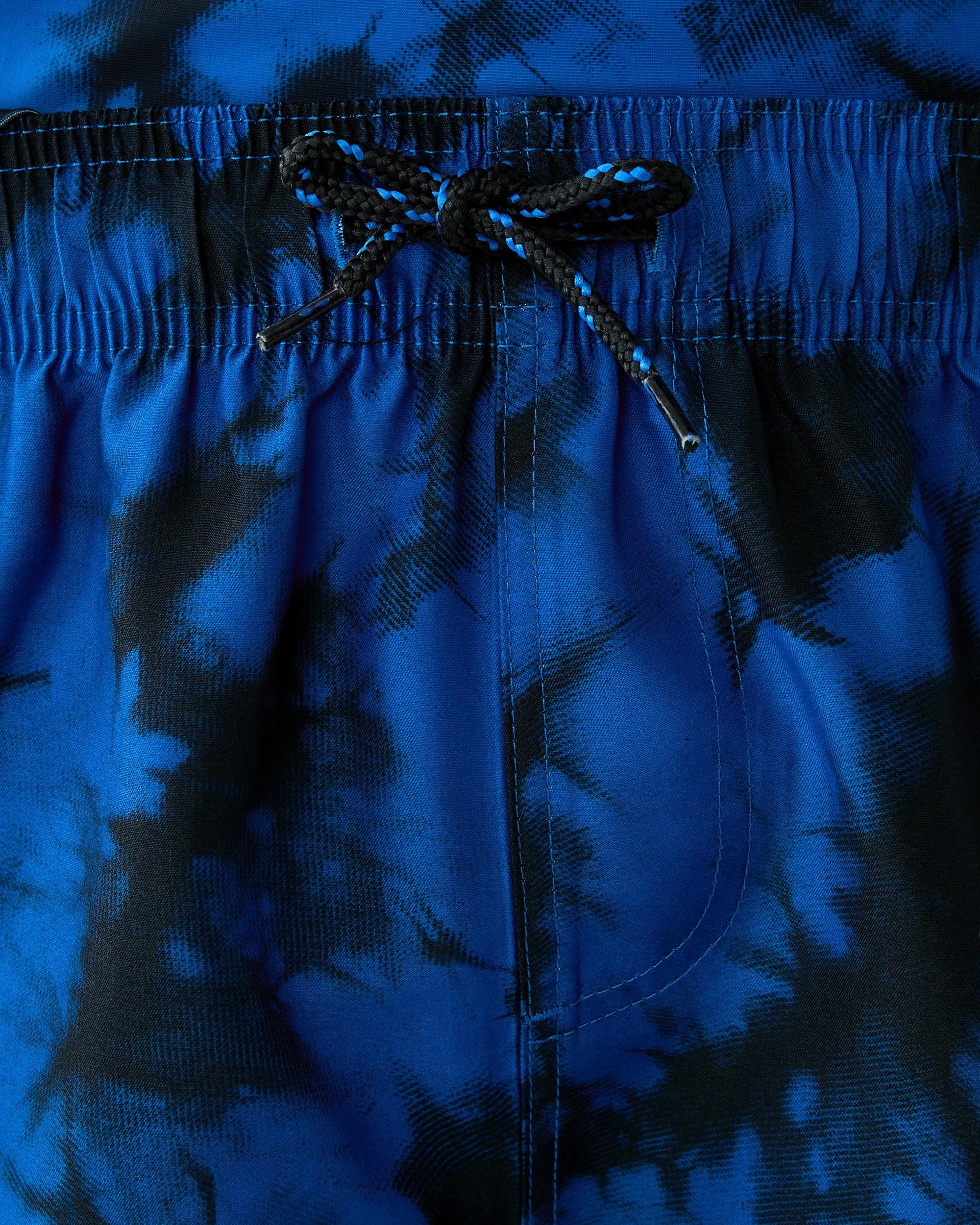 3 Printed Swim Shorts Blu Tiedye, 3 of 6