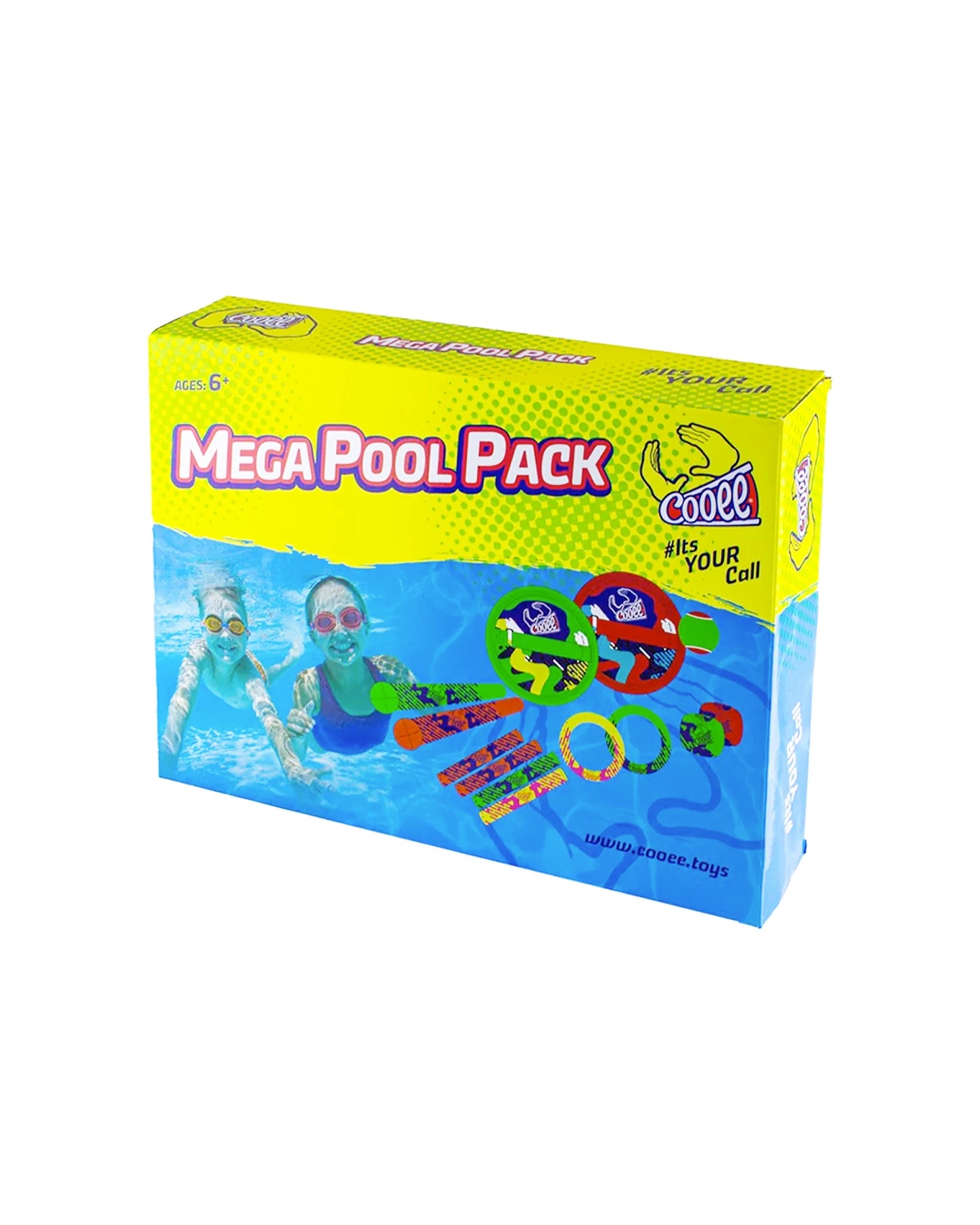 2 Cooee 11pc Neoprene Mega Pool Ball Stick Ring Game Dive Pack Kids - Multi, 2 of 5